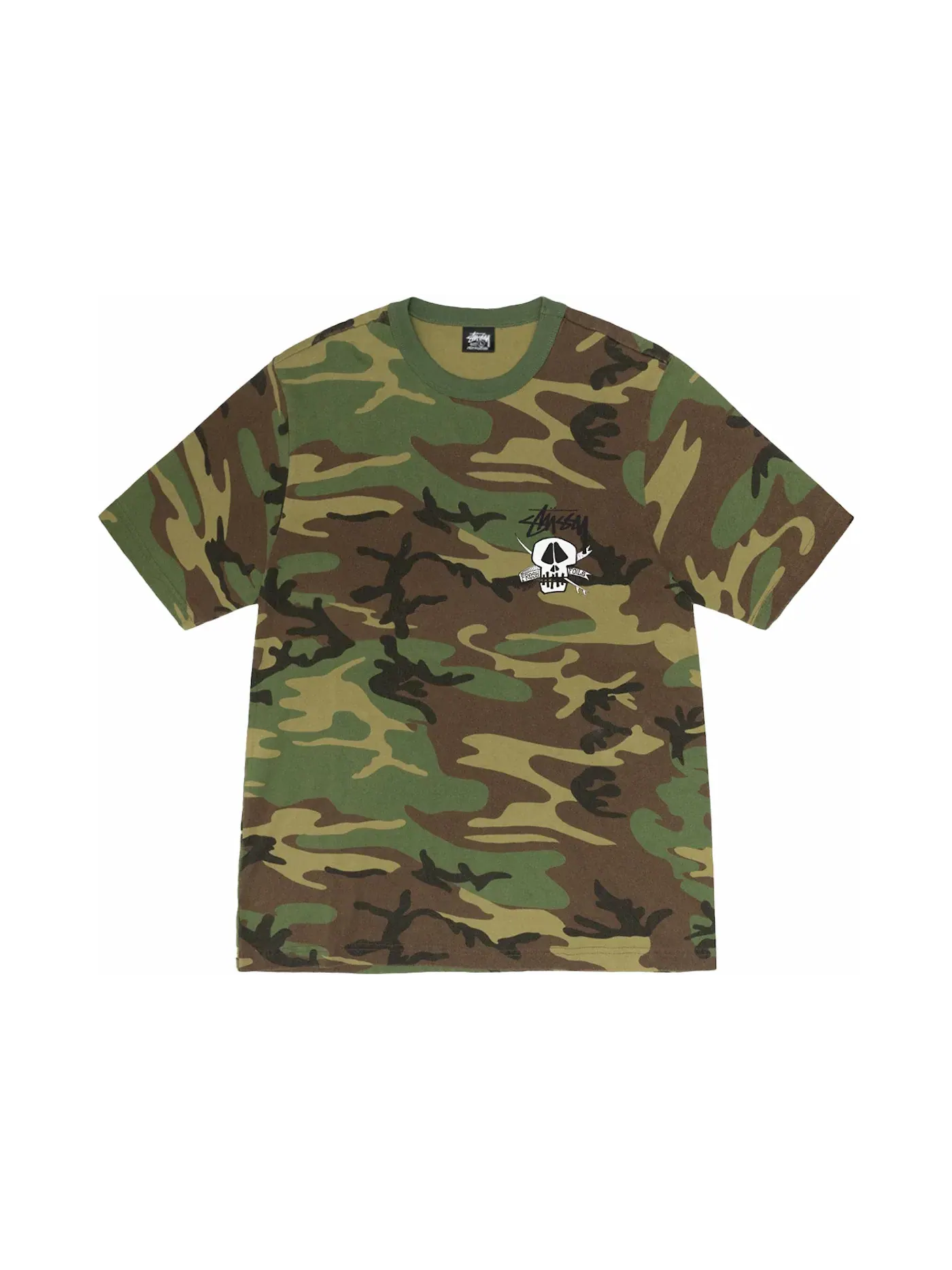 Мужская футболка с камуфляжным принтом Tee Stussy — изображение 2 из 2