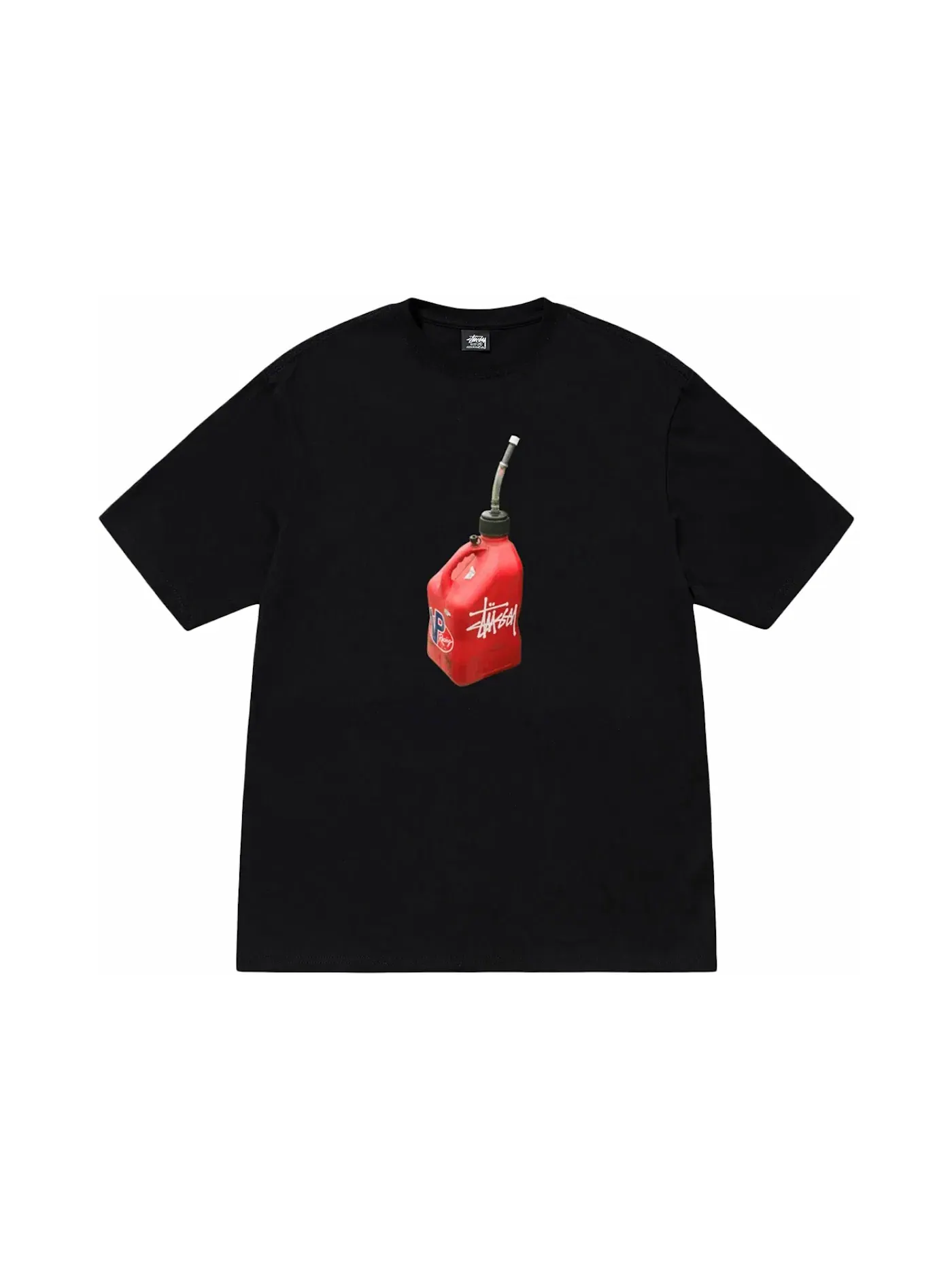 Мужская футболка с принтом Fueled T-shirt Stussy — изображение 1 из 1, черный