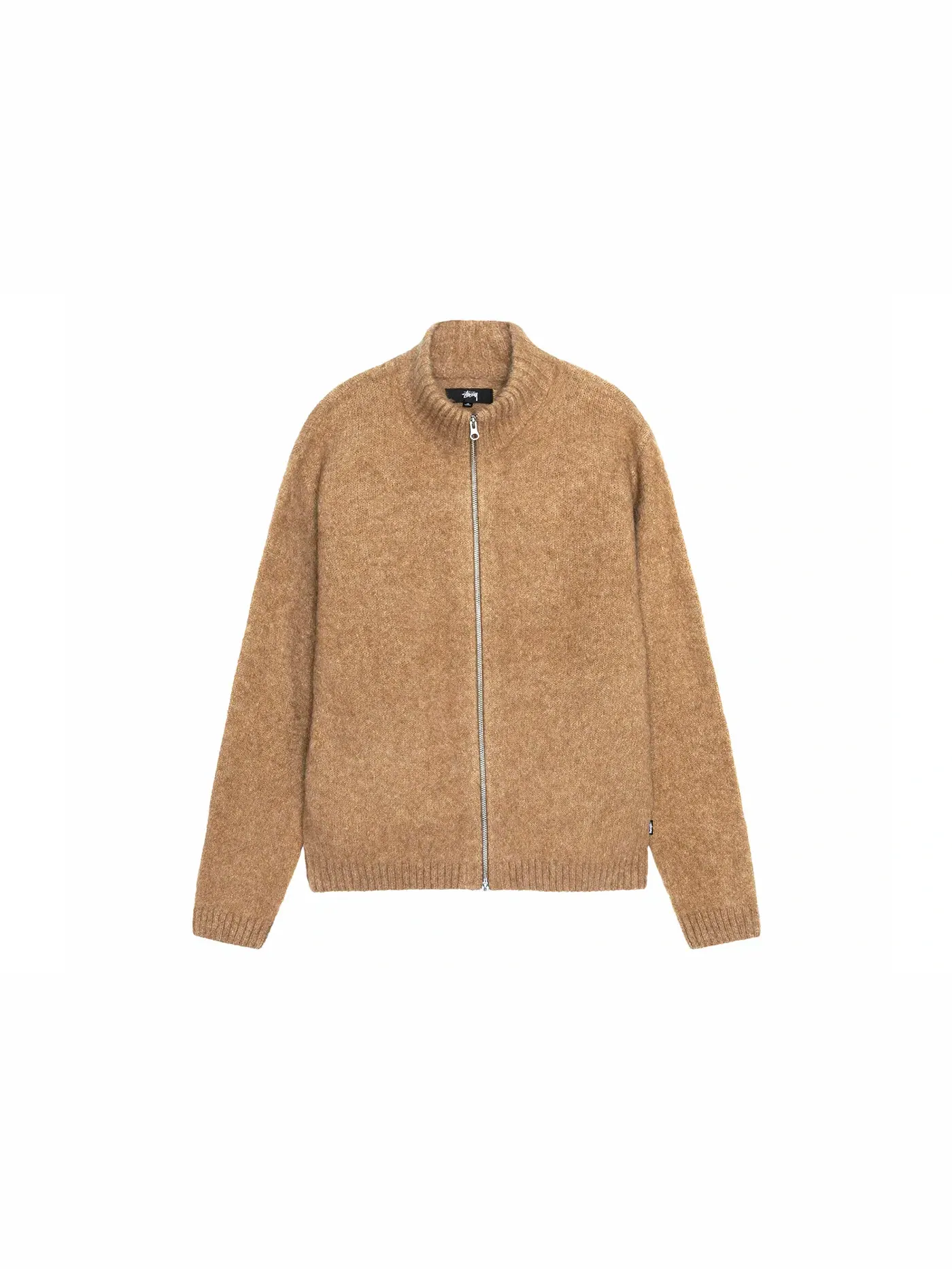 Мужской свитер с принтом Stussy Sweater — изображение 1 из 2, верблюжий