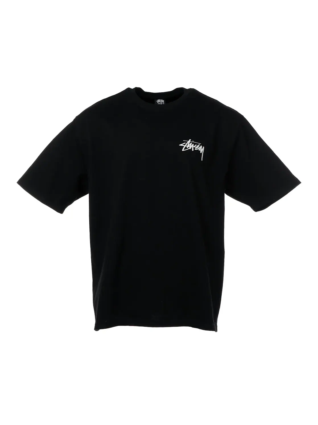 Мужская футболка с принтом Stussy Fuzzy Dice Tee — изображение 1 из 4, черный