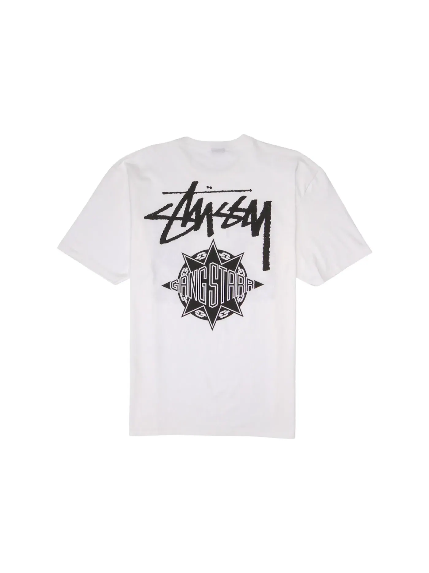 Мужская футболка с принтом Gang Starr Take It Personal Stussy — изображение 2 из 2, белый