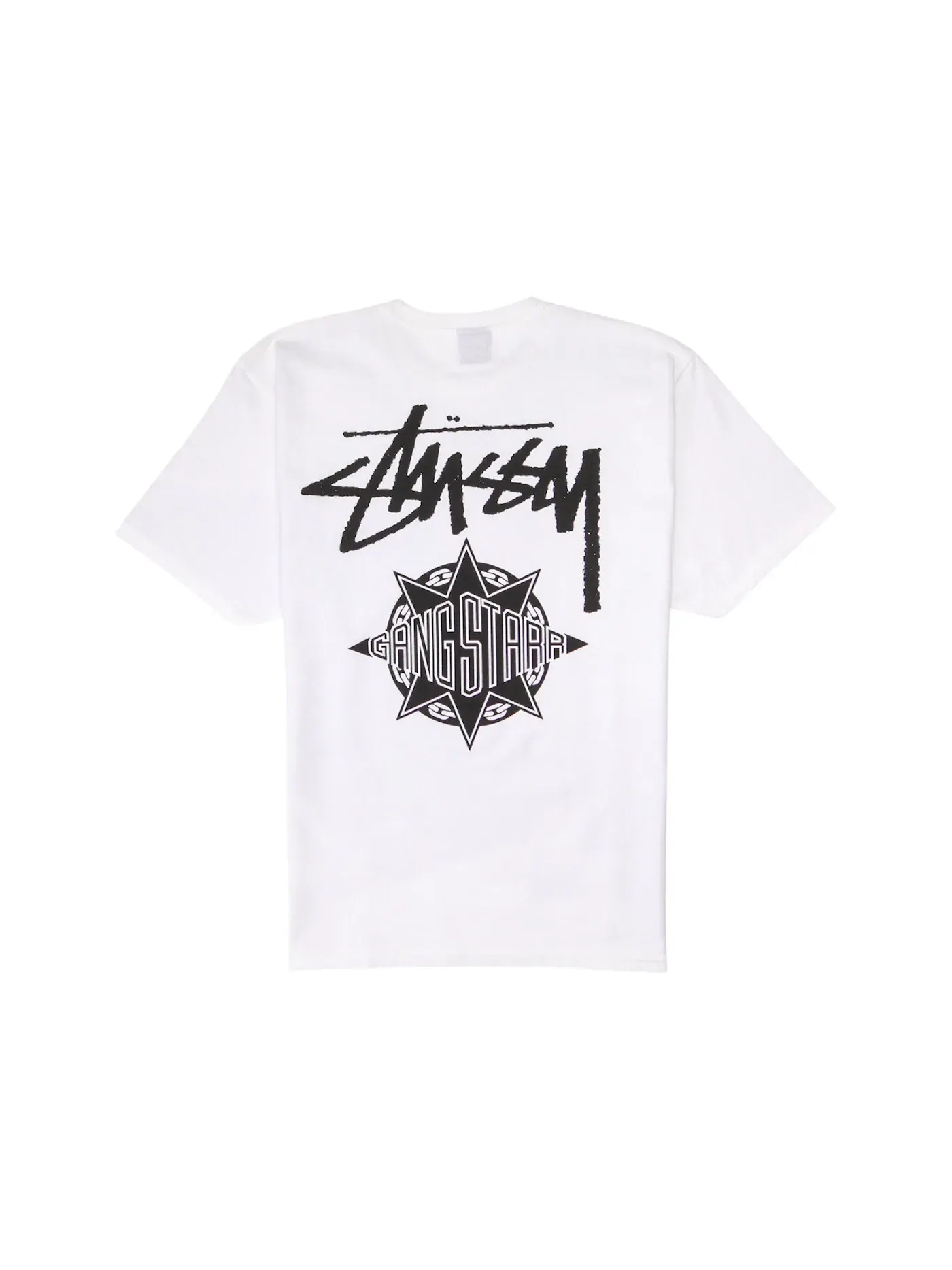 Мужская футболка с принтом Tee Stussy — изображение 2 из 2, мульти/белый