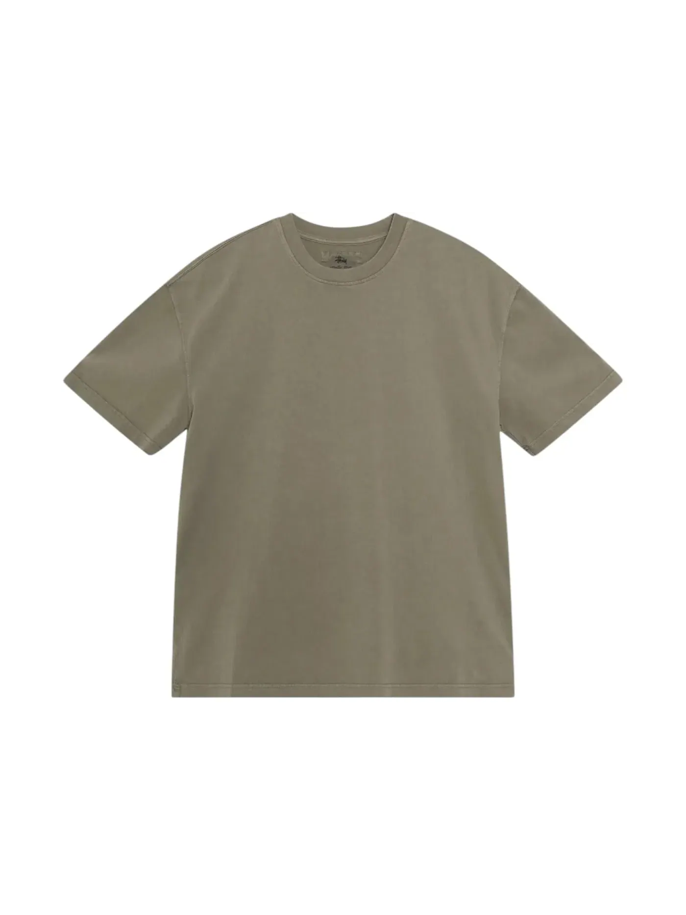 Мужская футболка с коротким рукавом Stussy Tee — изображение 1 из 2, оливковый
