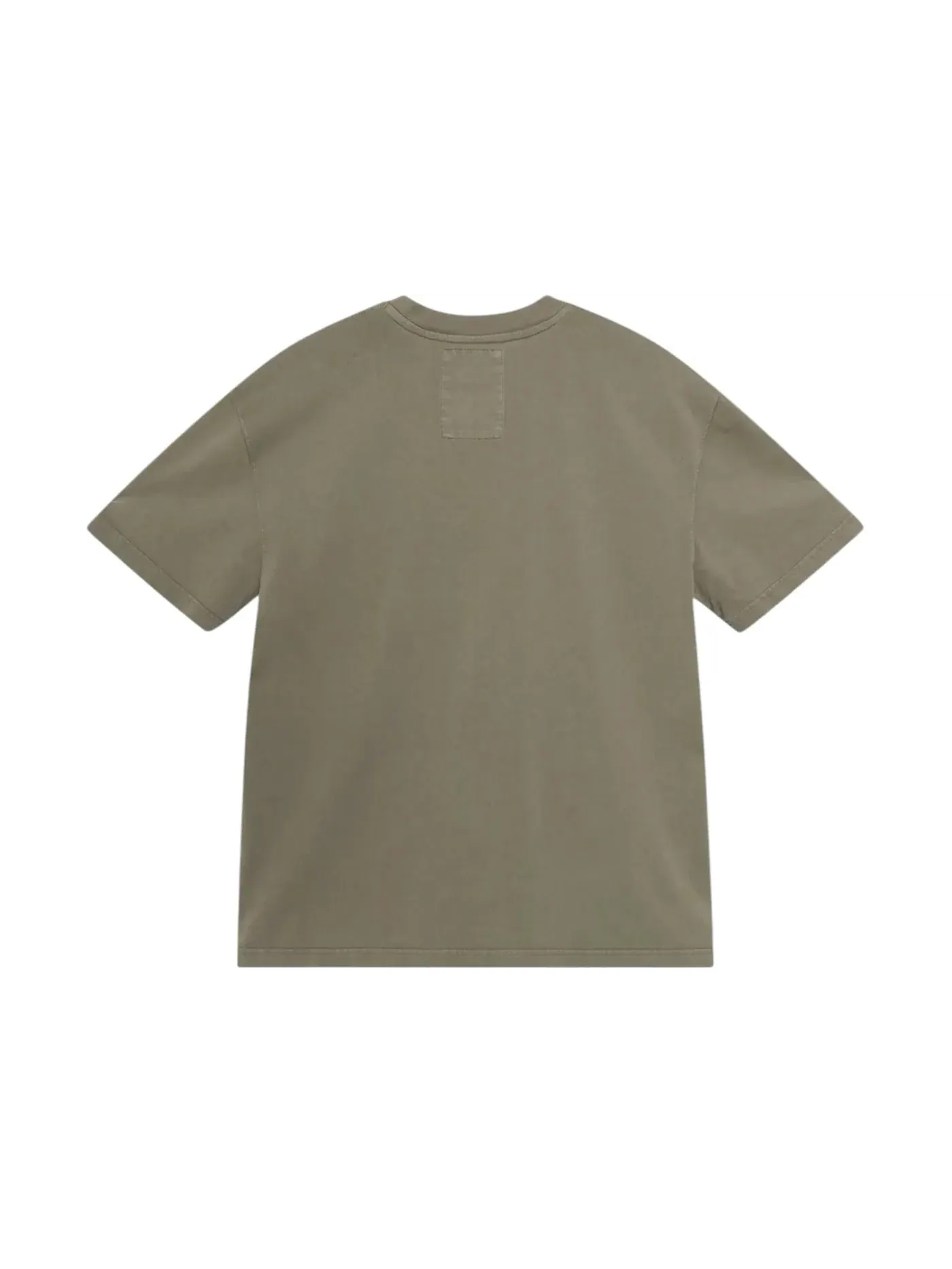 Мужская футболка с коротким рукавом Stussy Tee — изображение 2 из 2, оливковый