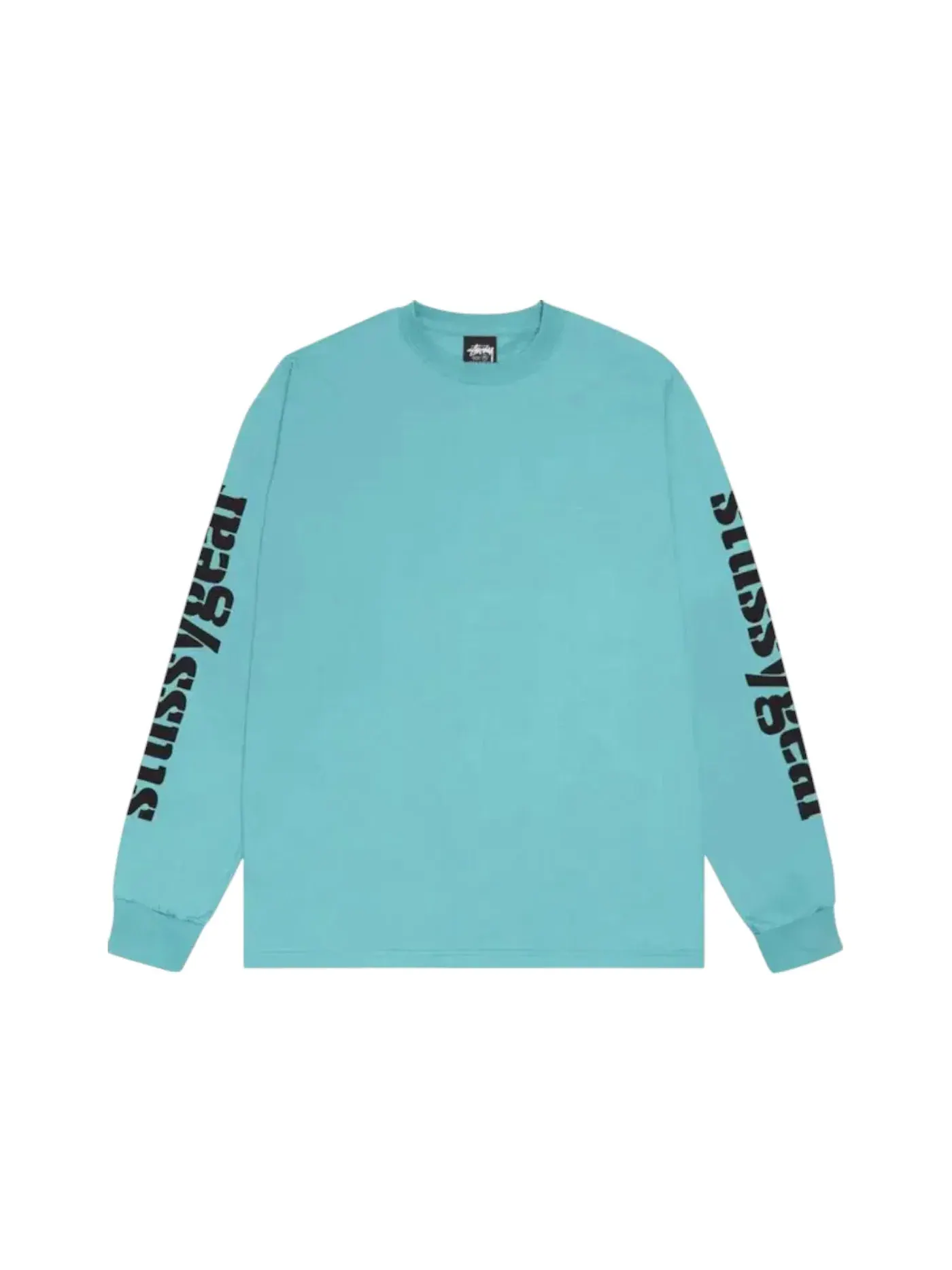 Мужская футболка с длинным рукавом Tee Stussy — изображение 1 из 2, океанский