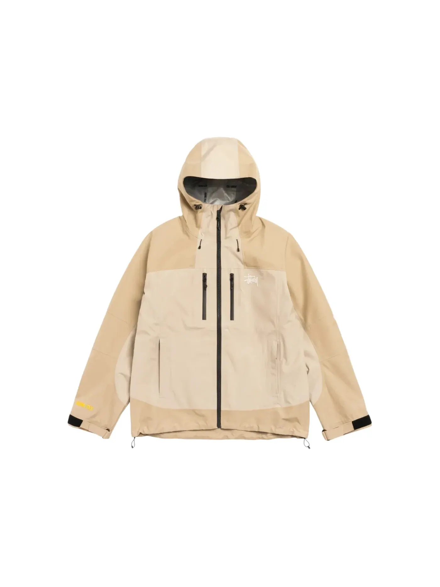 Мужская куртка с принтом Shell Stussy — изображение 1 из 2, хаки