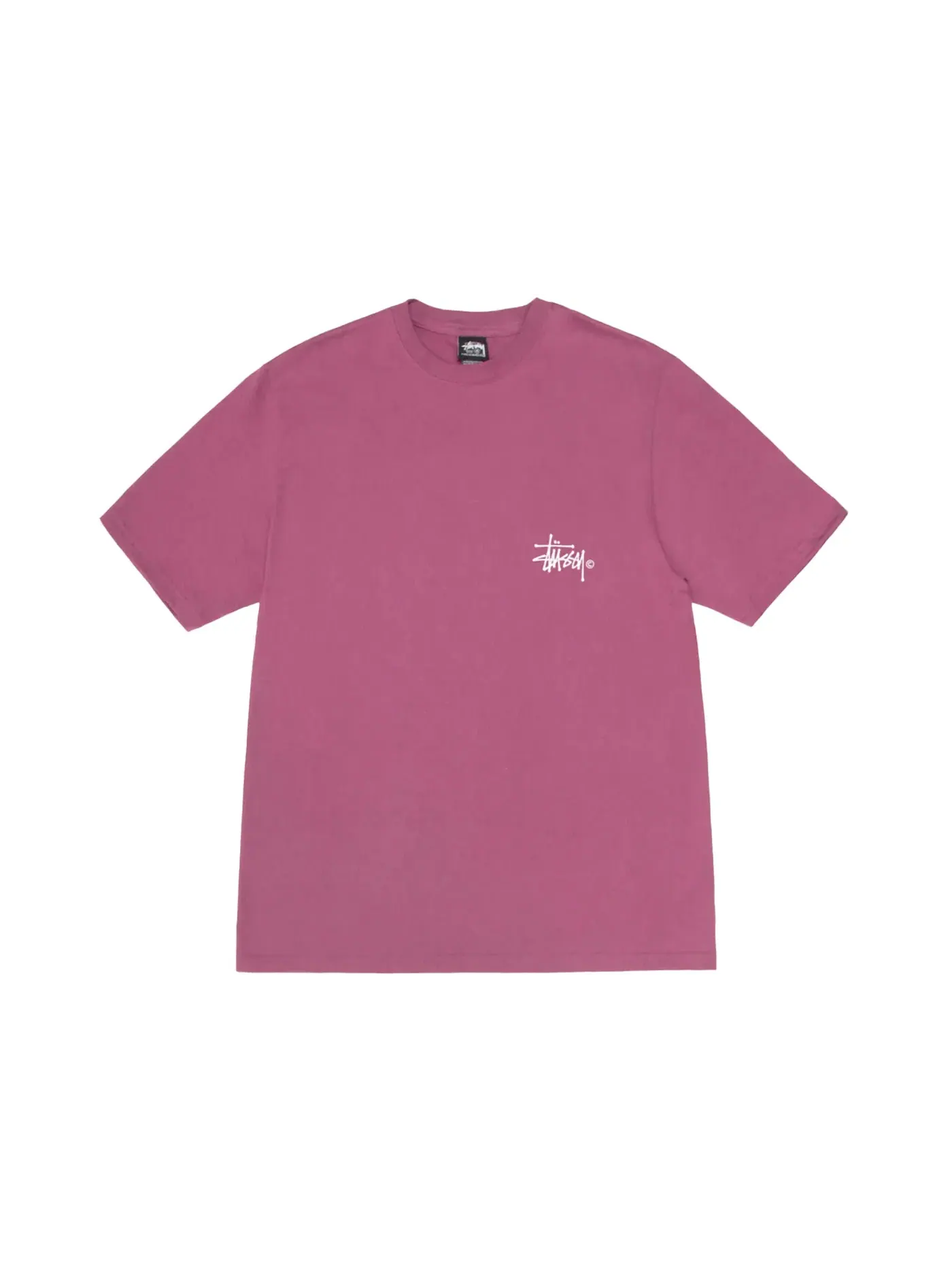 Мужская футболка с коротким рукавом Stussy — изображение 2 из 2, фиолетовый
