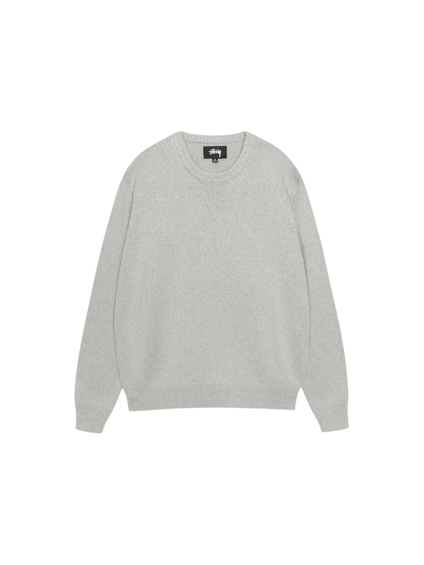 Мужской свитер с принтом Sweater Stussy — изображение 2 из 2, серый