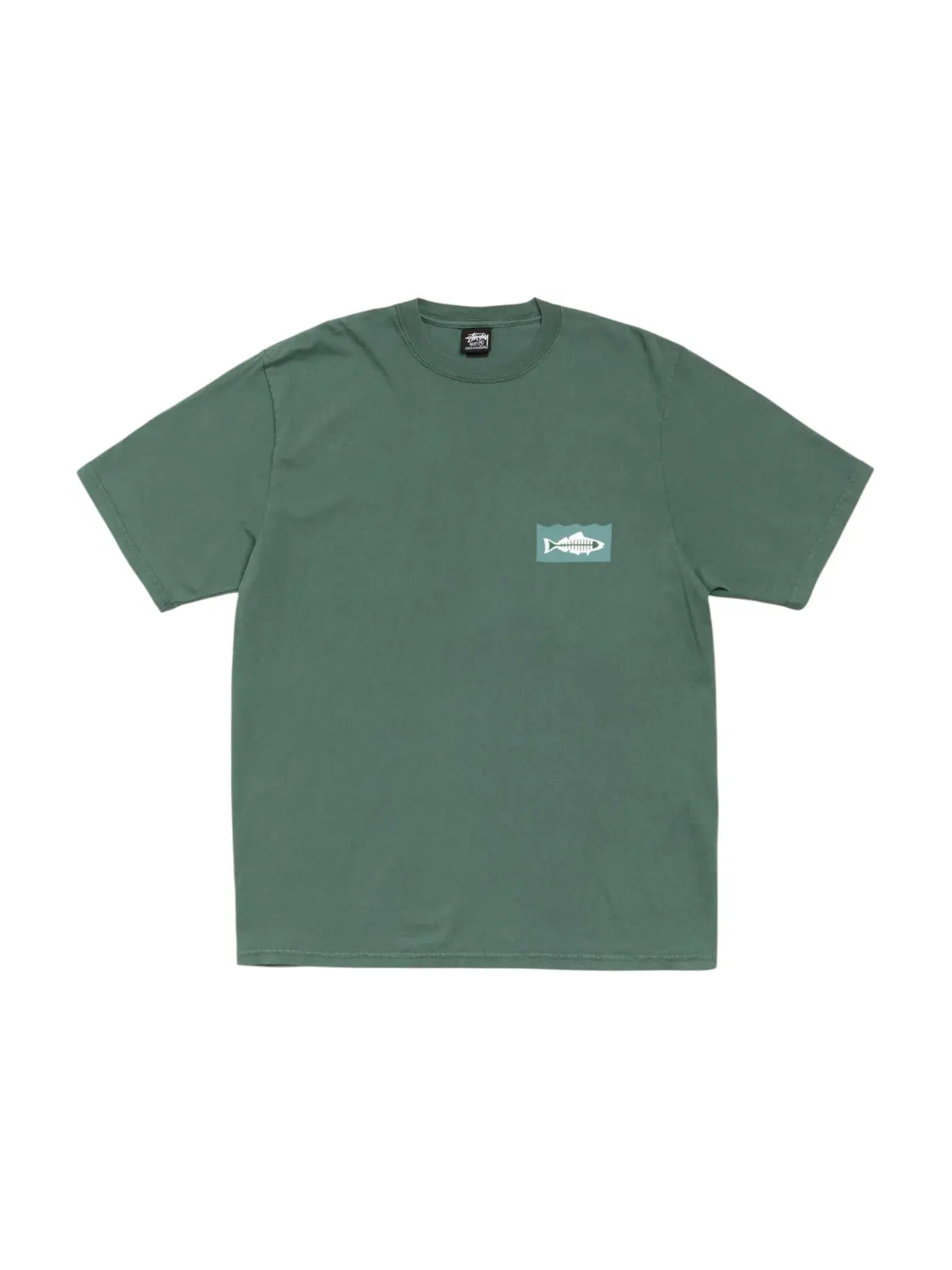Мужская футболка с длинным рукавом Stussy Tee — изображение 1 из 2, папоротник
