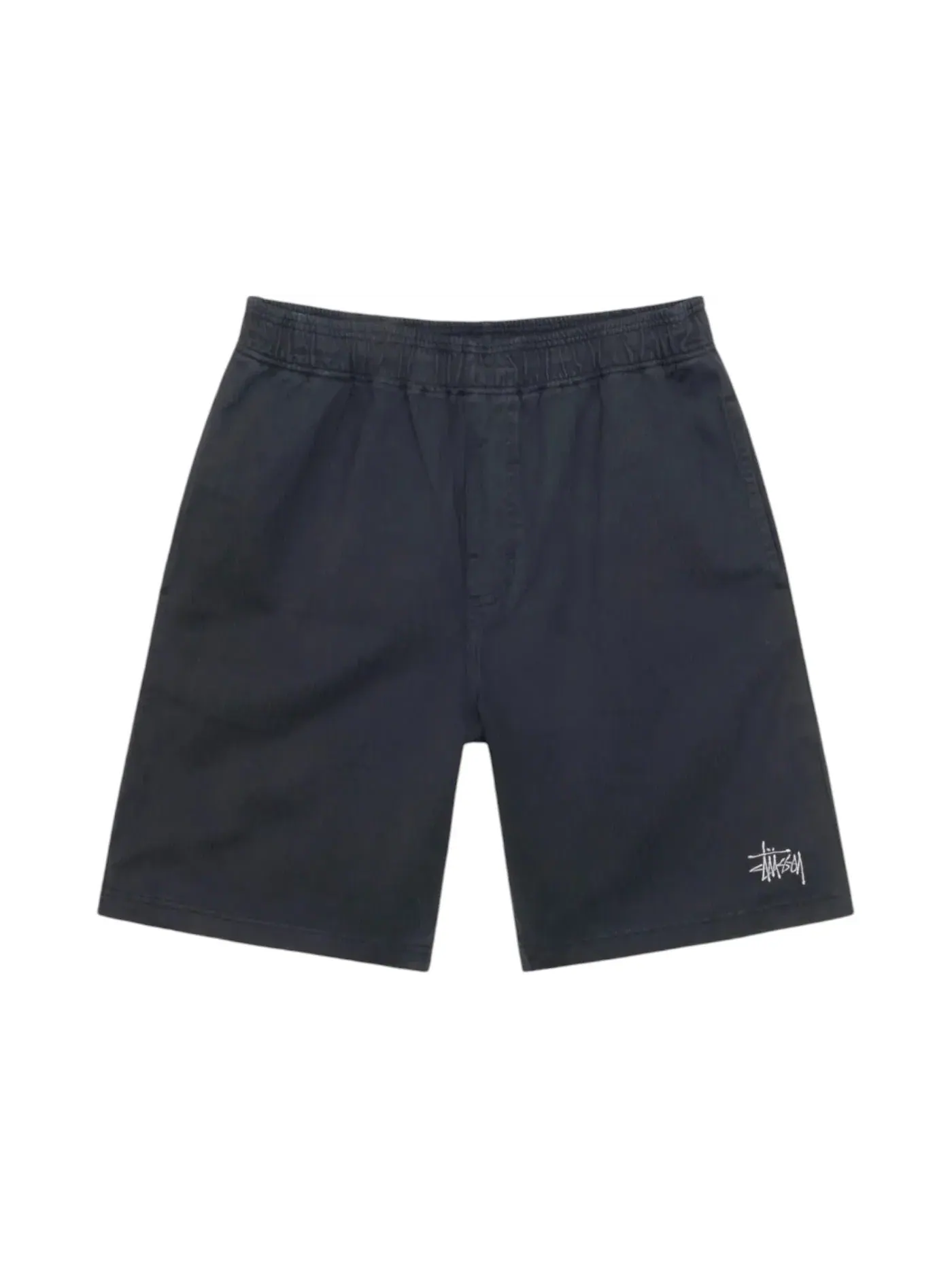 Мужские шорты Heavy Jersey Stussy — изображение 1 из 1, черный