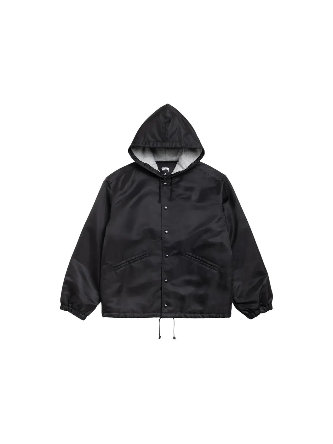 Мужская куртка-тренч с капюшоном Stussy — изображение 1 из 2, черный