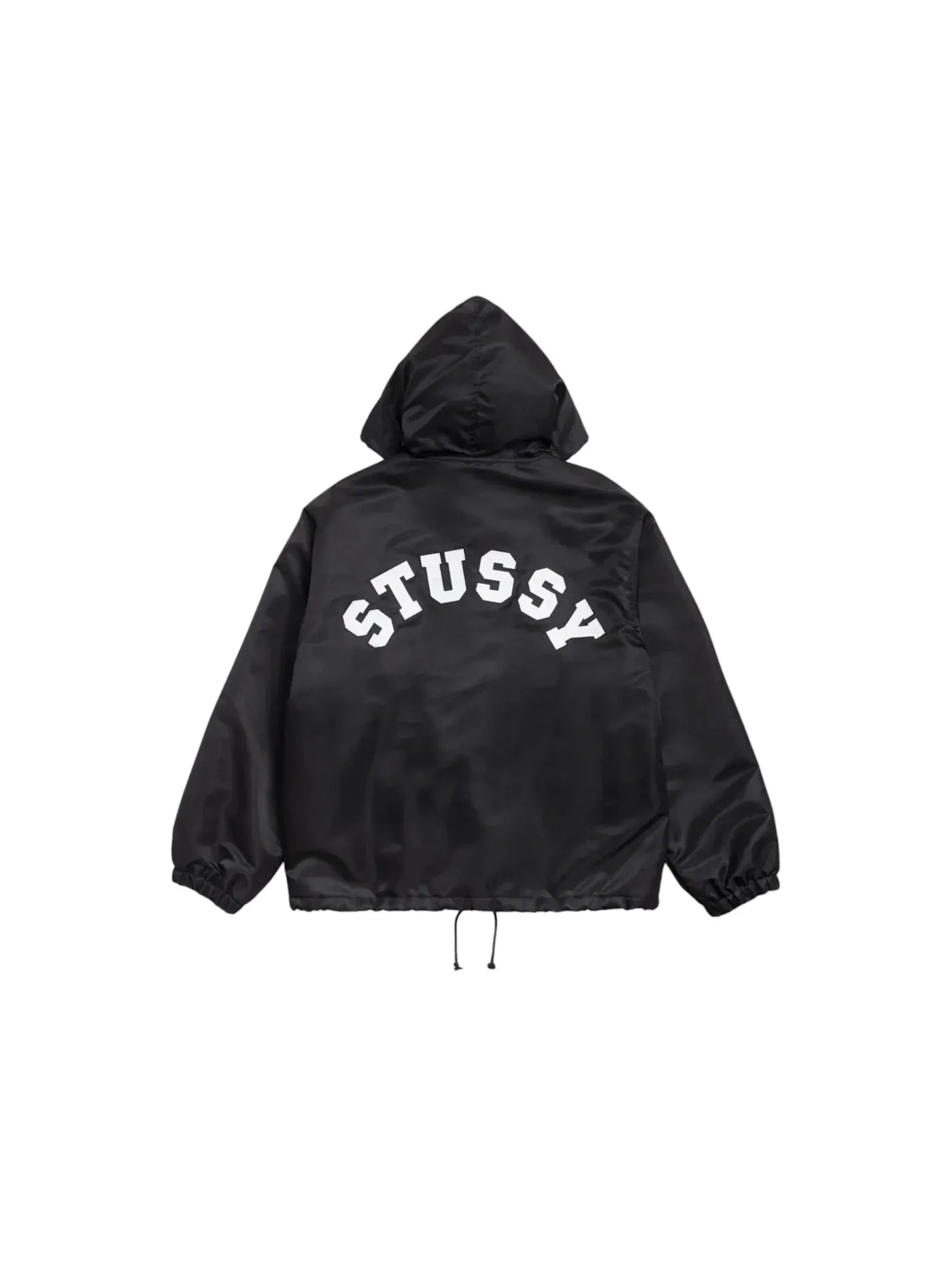 Мужская куртка-тренч с капюшоном Stussy — изображение 2 из 2, черный