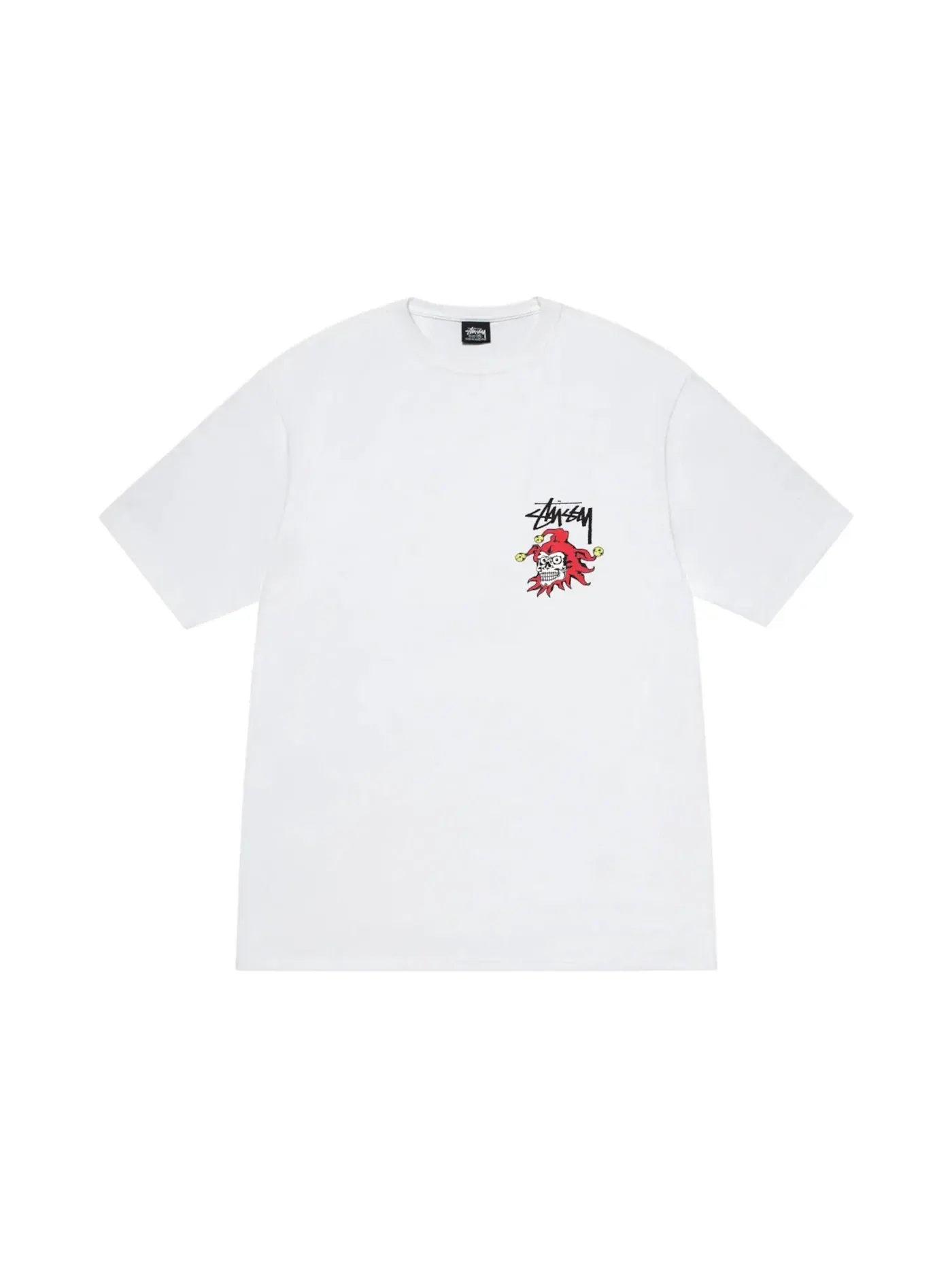 Мужская футболка с принтом Stussy Tee — изображение 1 из 2, белый