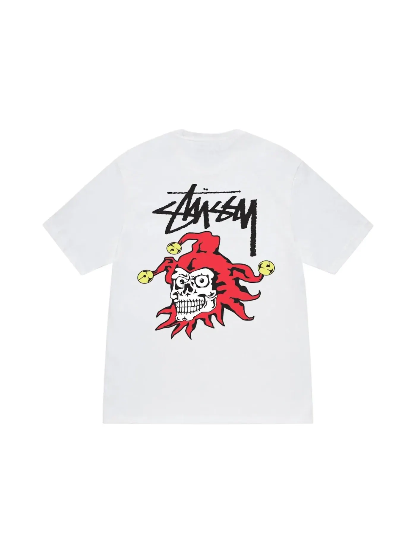 Мужская футболка с принтом Stussy Tee — изображение 2 из 2, белый