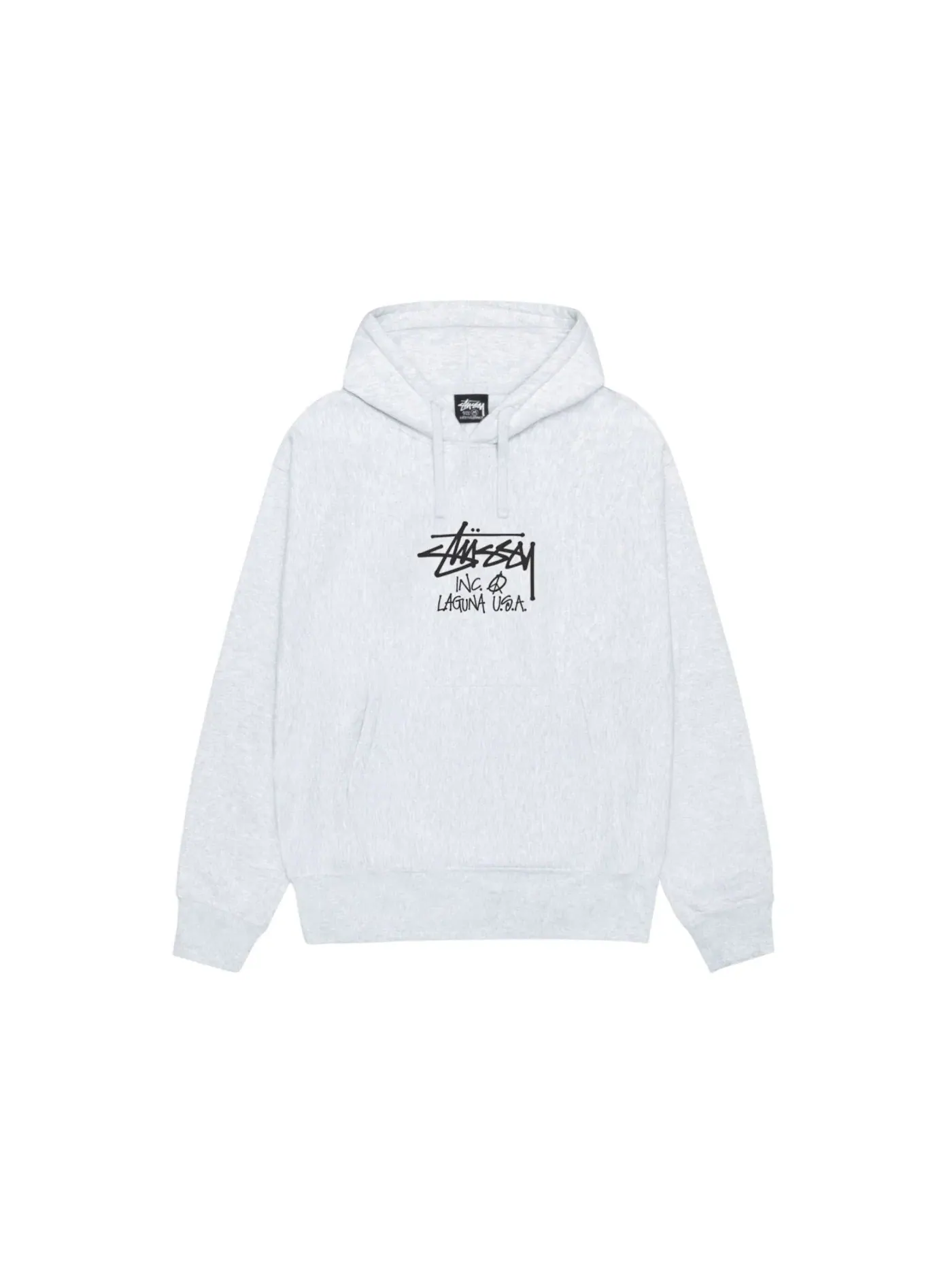 Мужская худи с длинным рукавом Hoodie Stussy — изображение 1 из 2, пепельный вереск