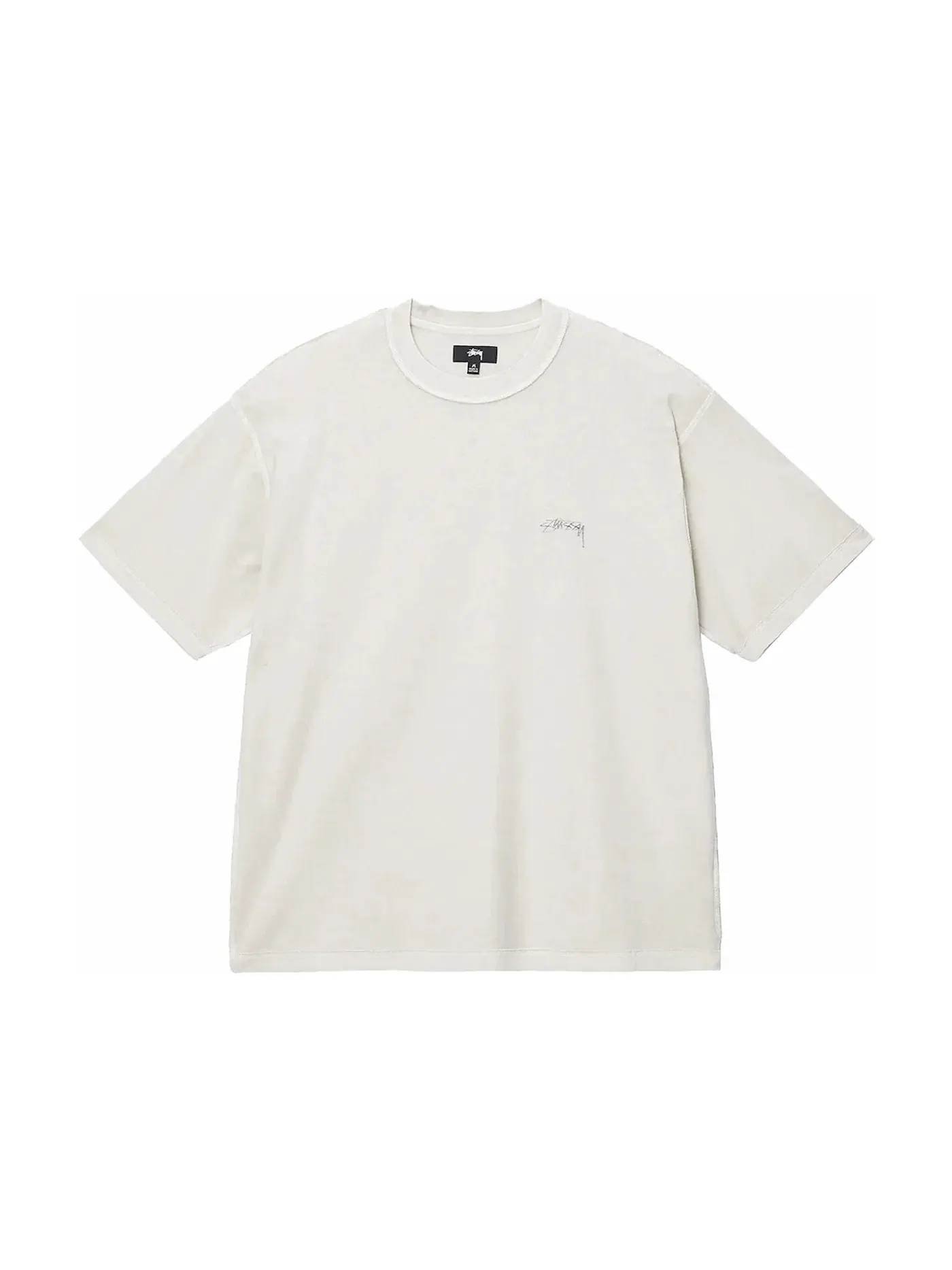 Мужская футболка с принтом Stussy Tee — изображение 1 из 1, кость