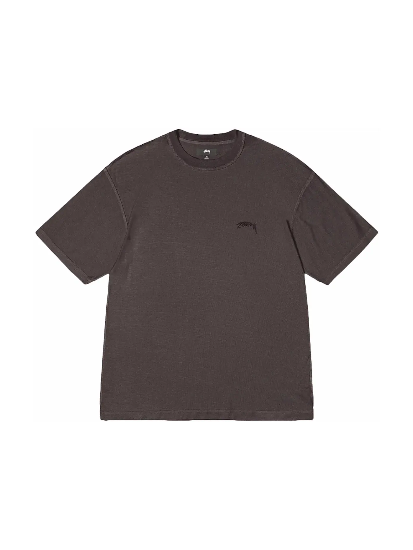 Мужская футболка с принтом Stussy Tee — изображение 1 из 1, черный