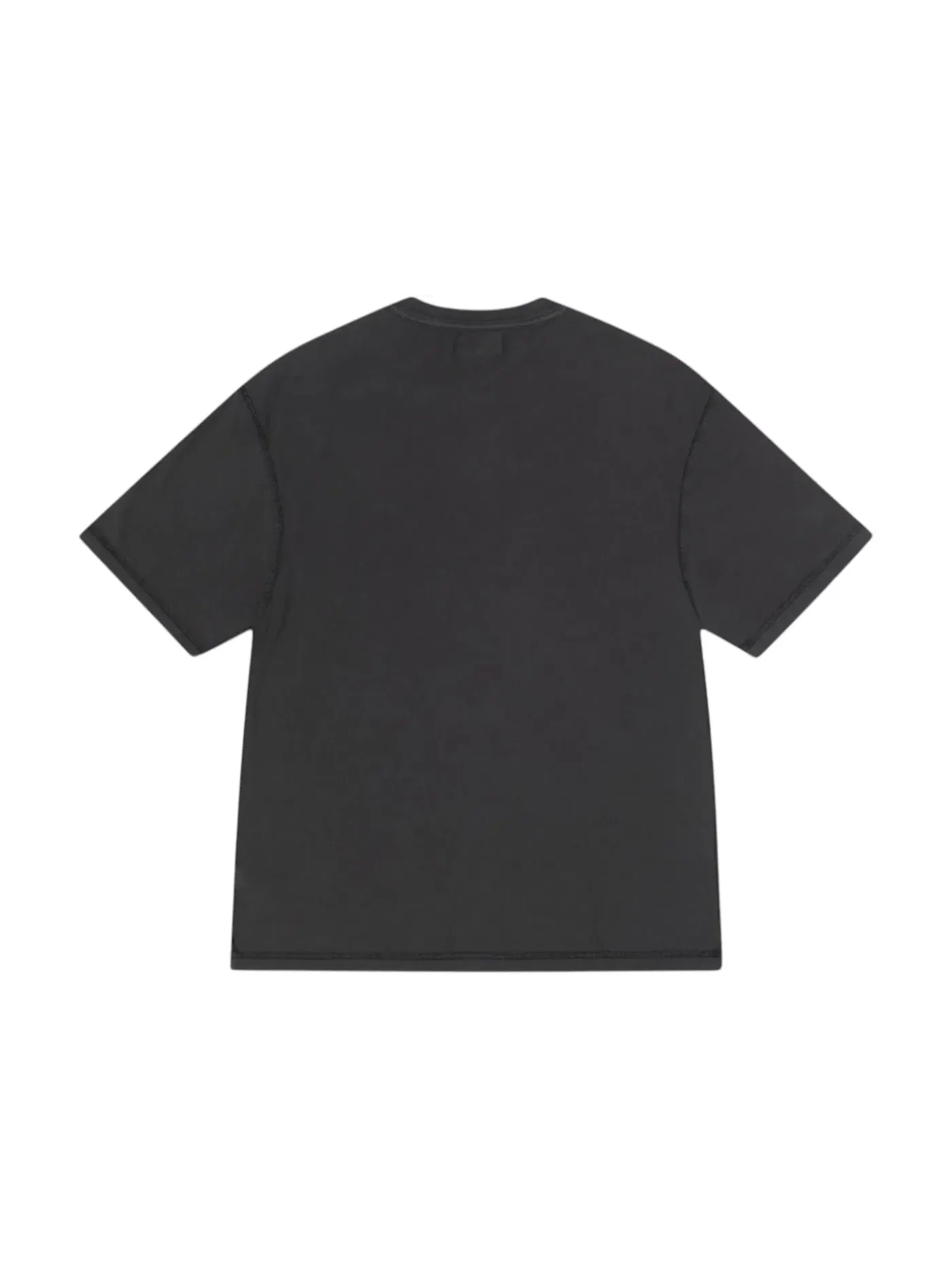 Мужская футболка с принтом Lazy Tee Stussy — изображение 2 из 2, винтажный черный