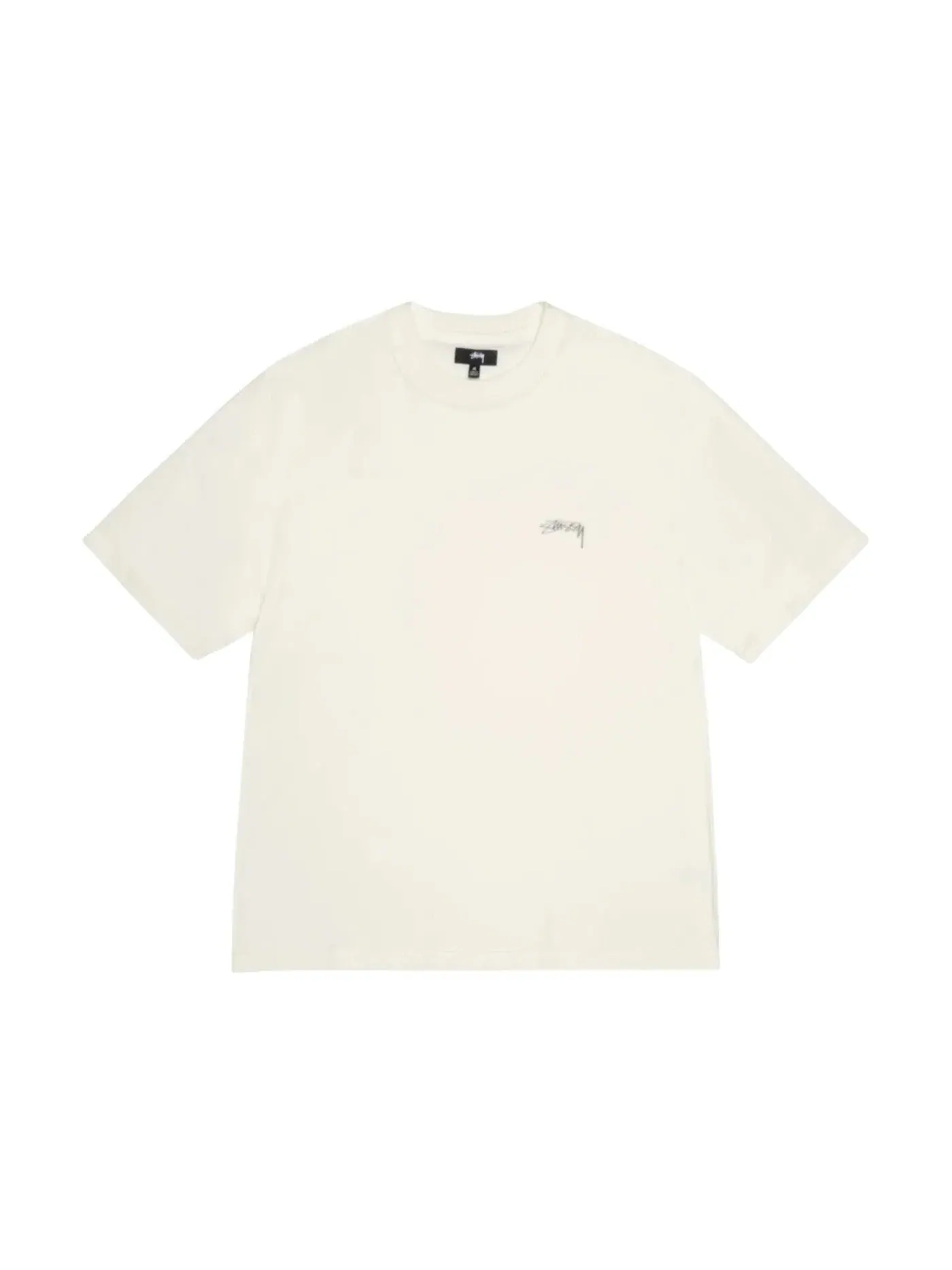 Мужская футболка с принтом Stussy Tee — изображение 1 из 2, белый