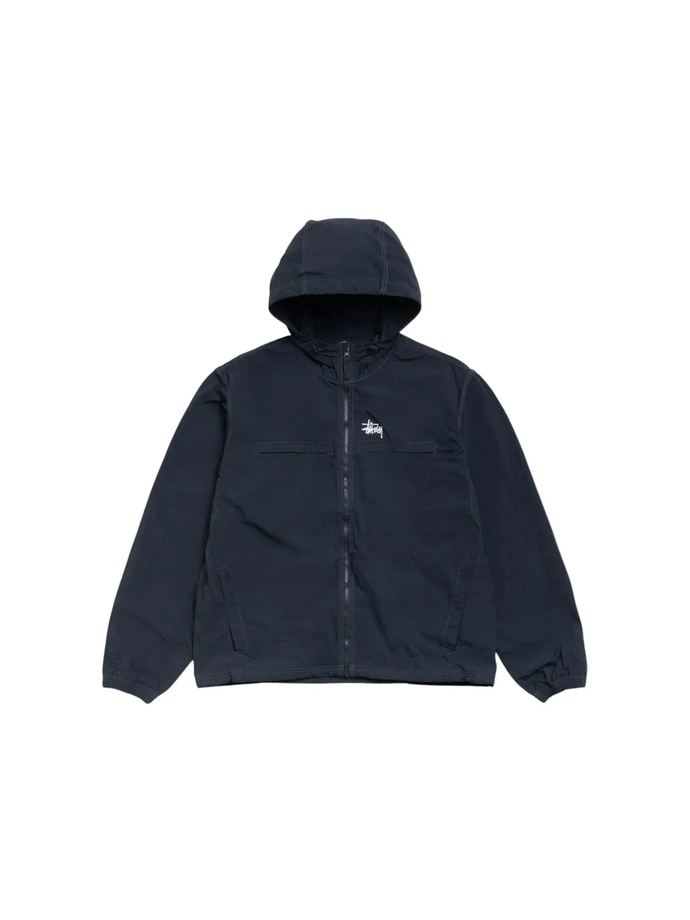 Мужская легкая куртка-ветровка Stussy — изображение 1 из 2, темно-синий