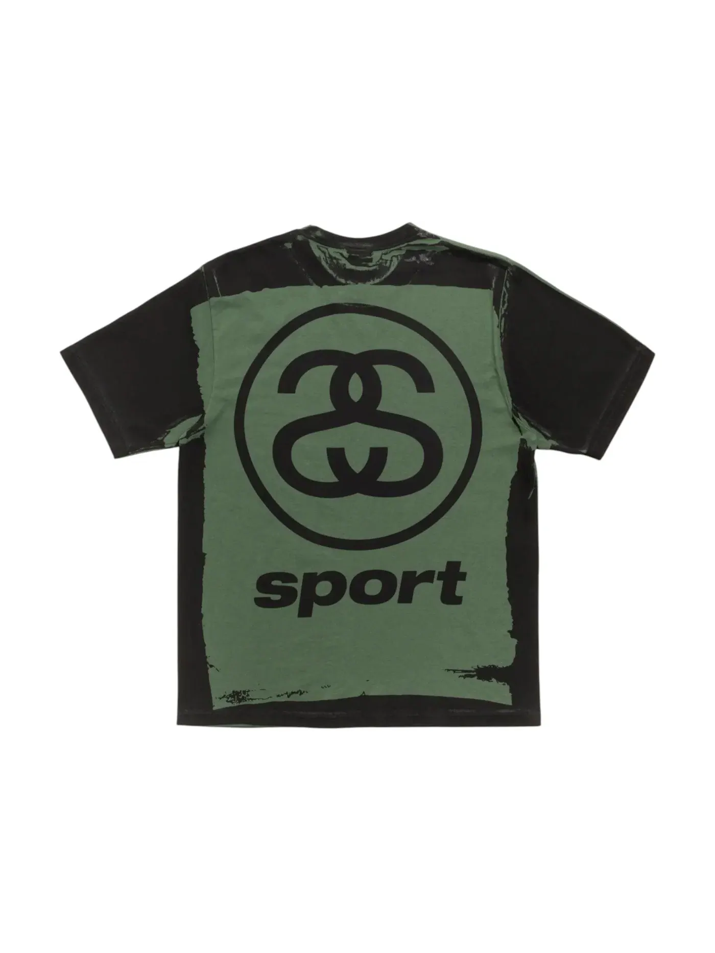 Мужская футболка с пигментным окрашиванием Stussy Link Sport Tee — изображение 2 из 2, папоротник