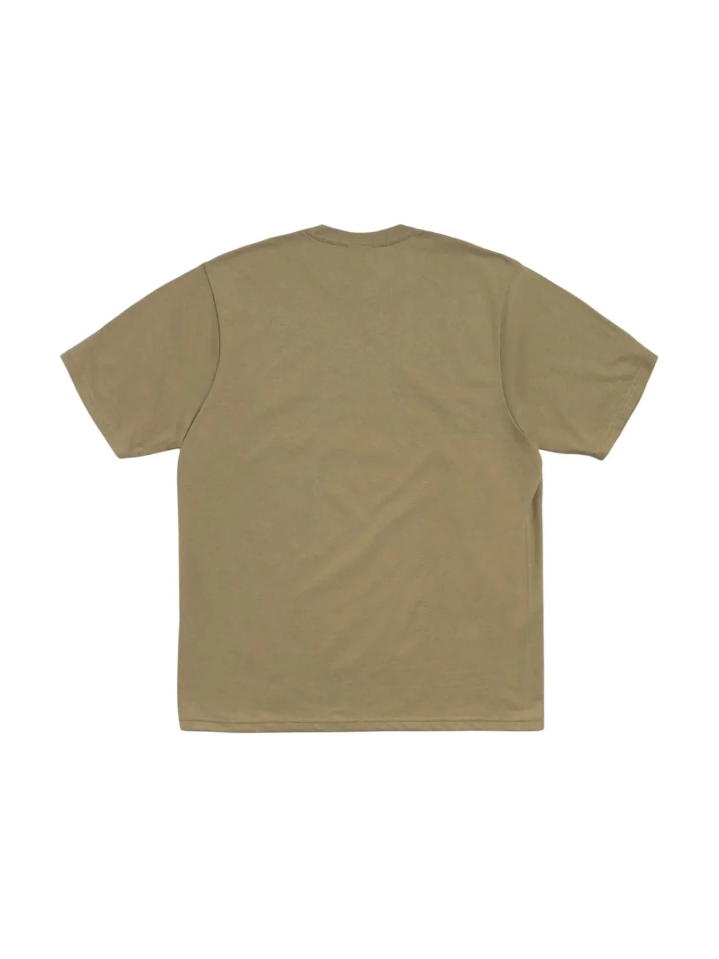 Мужская футболка с принтом Stussy Tee — изображение 2 из 2, армейский