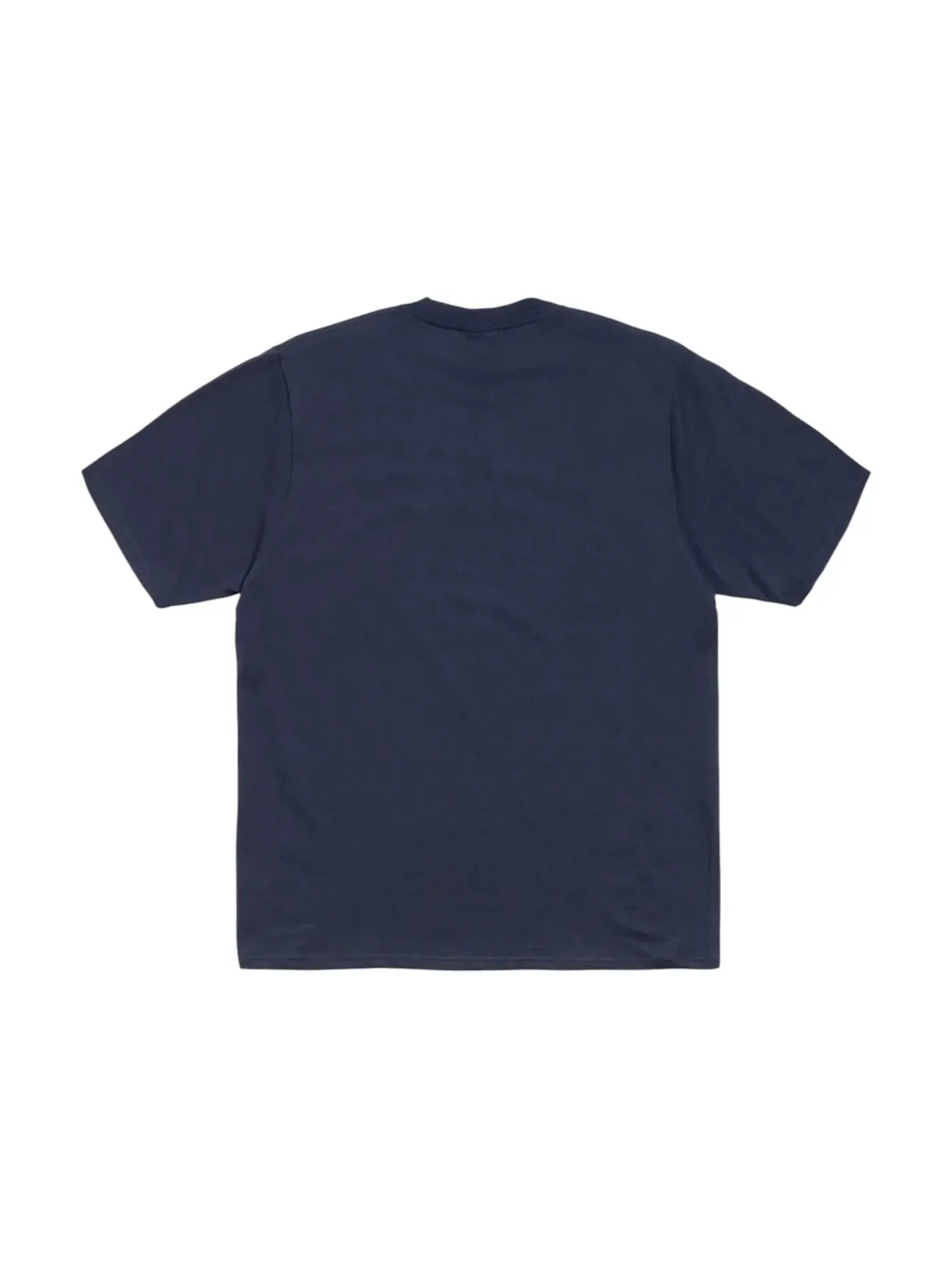 Мужская хлопковая футболка Tee Stussy — изображение 2 из 2, темно-синий