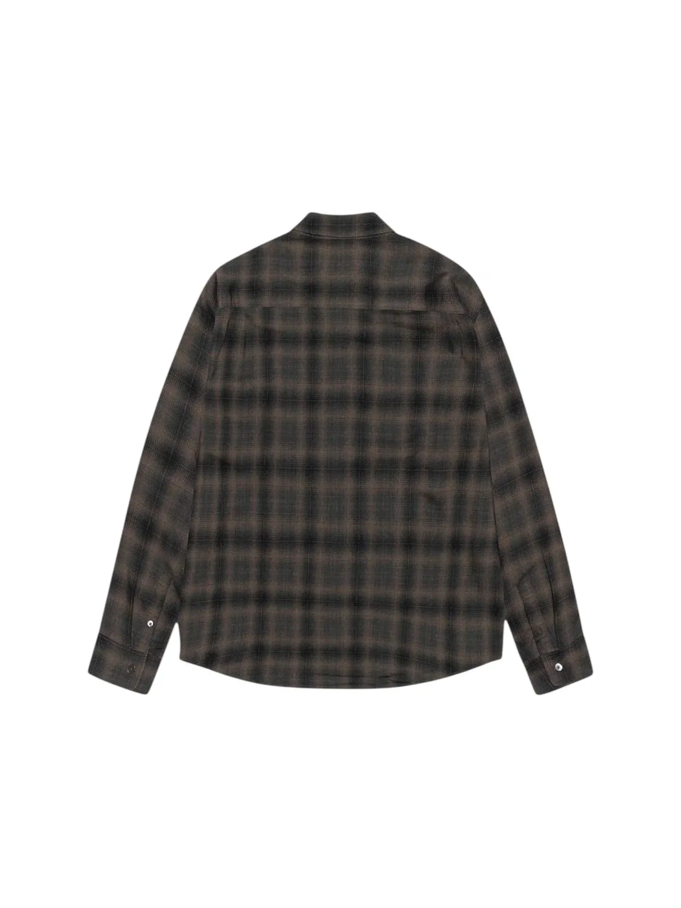 Мужская рубашка с принтом Matthew Stussy — изображение 2 из 2, коричневый