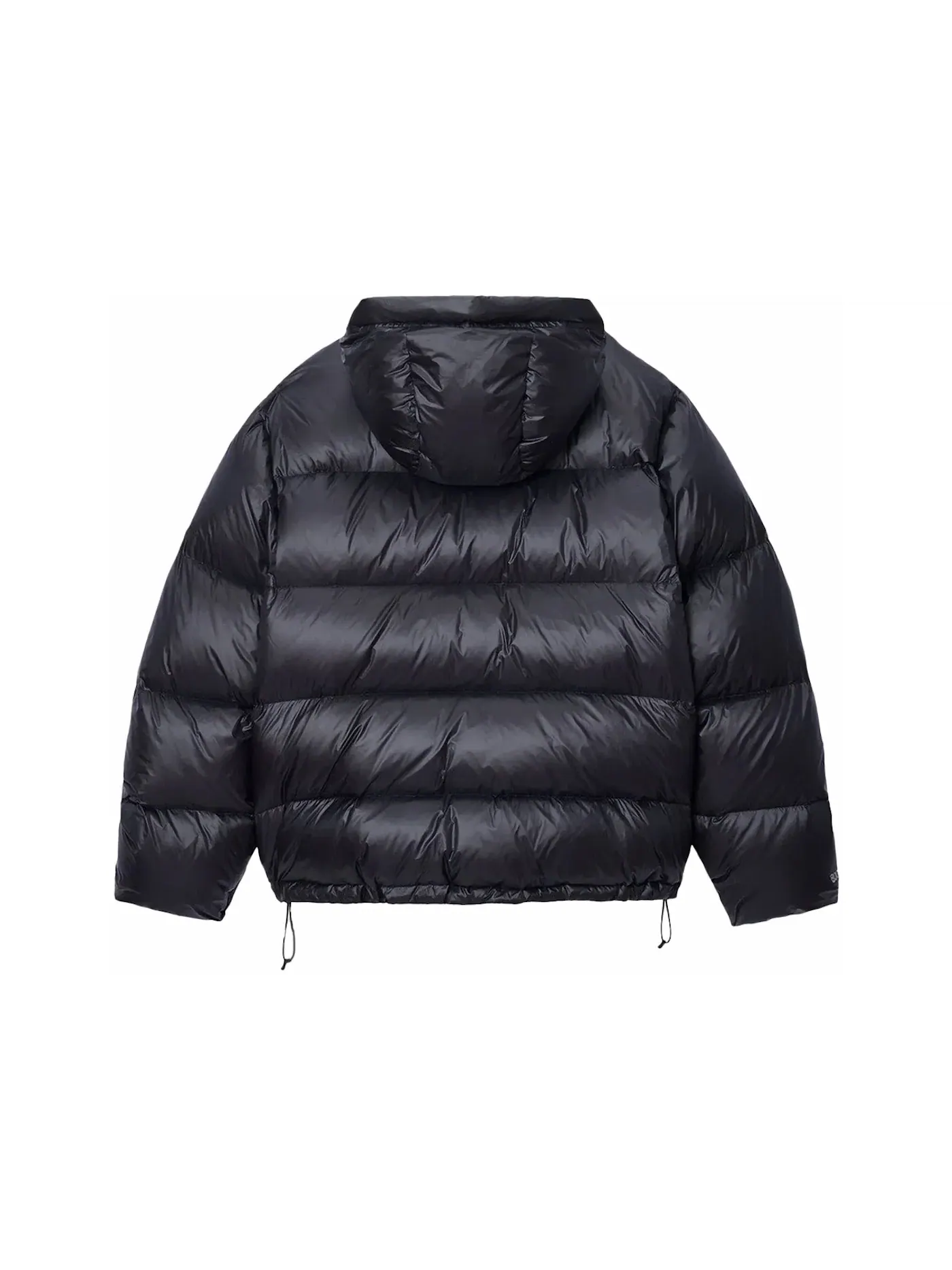 Мужская куртка-парка с микрорипстопом Stussy Parka — изображение 2 из 2, черный
