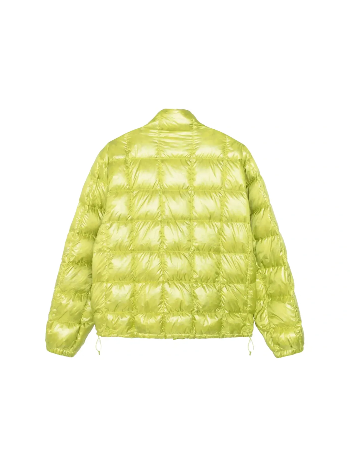 Мужская куртка-пуховик Stussy Puffer — изображение 2 из 2, лаймовый