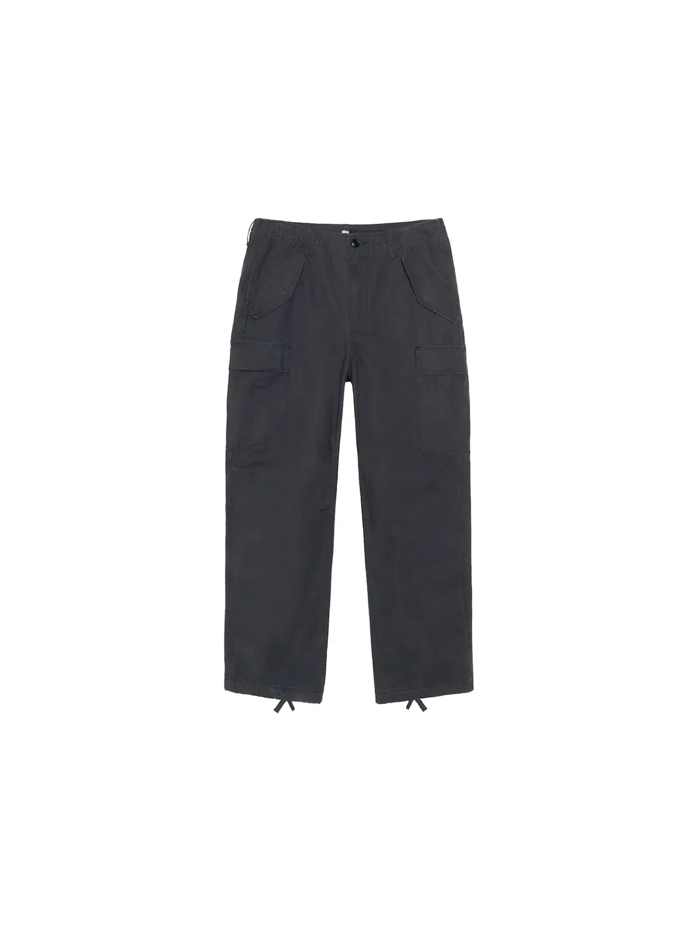 Мужские брюки карго из рипстопа Military Stussy — изображение 1 из 2, черный