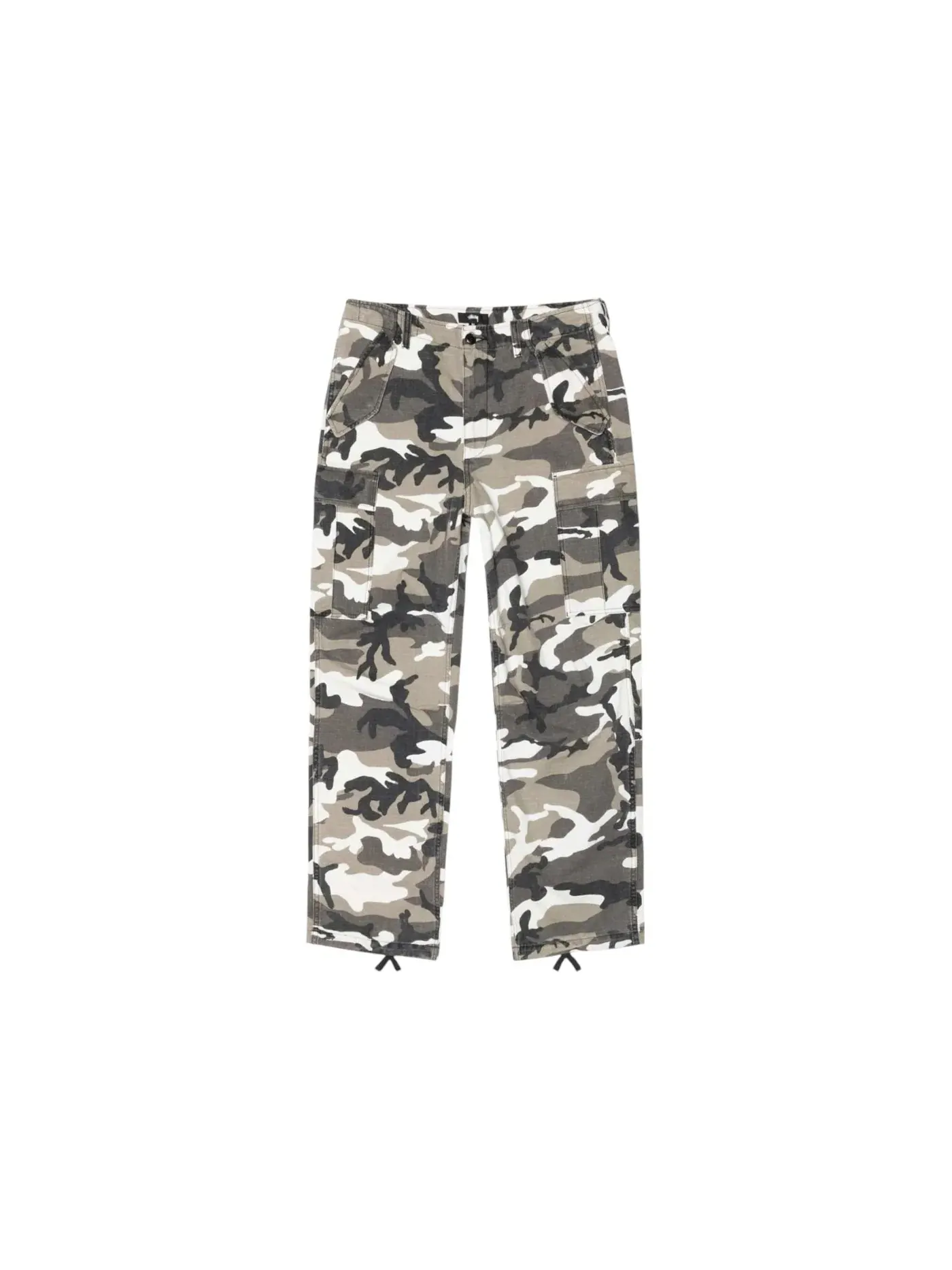 Мужские штаны карго из рипстопа Snow Camo Stussy — изображение 1 из 2, снежный камуфляж