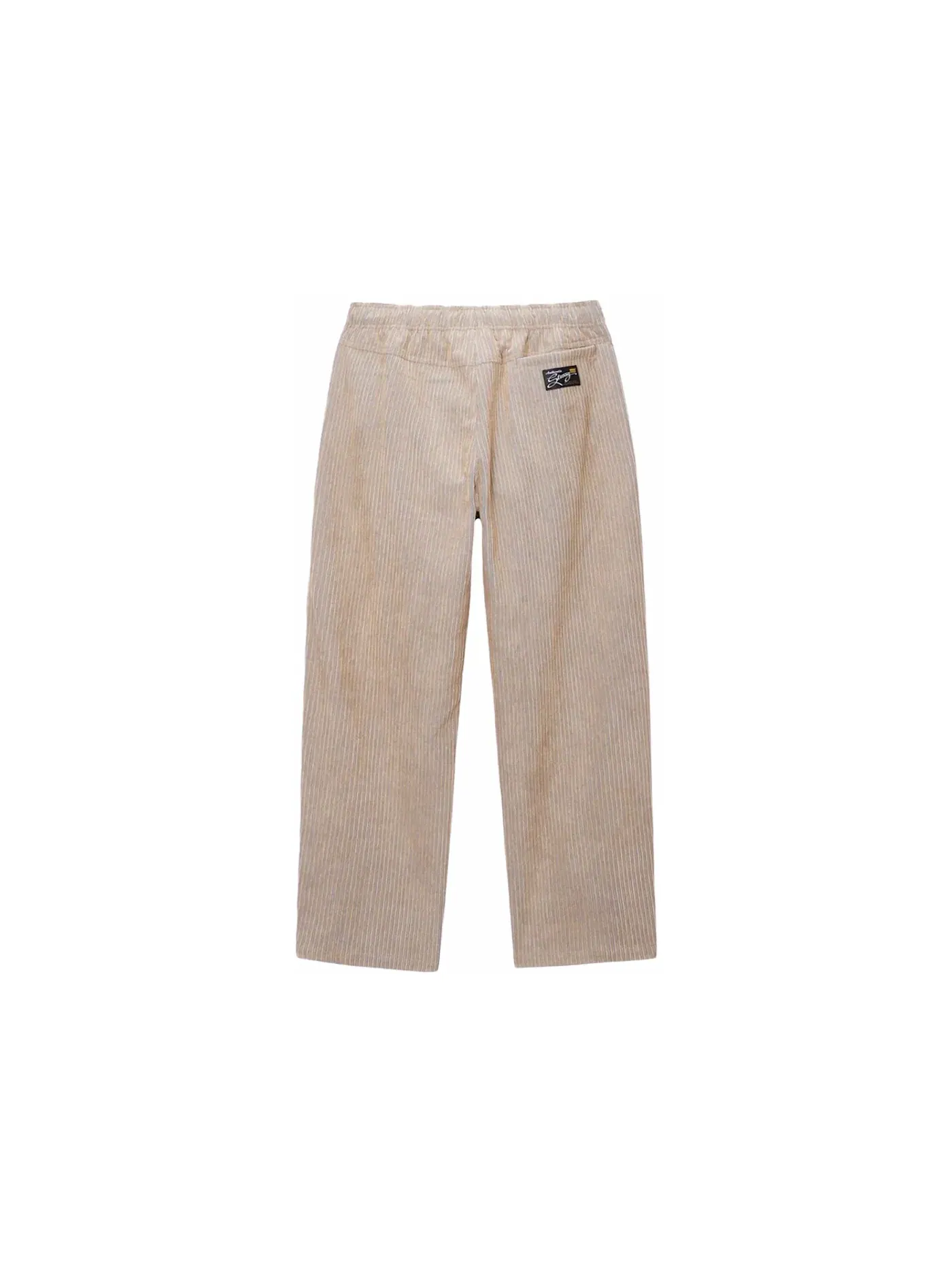 Мужские брюки из вельветона Sand Stussy — изображение 2 из 2, бежевый