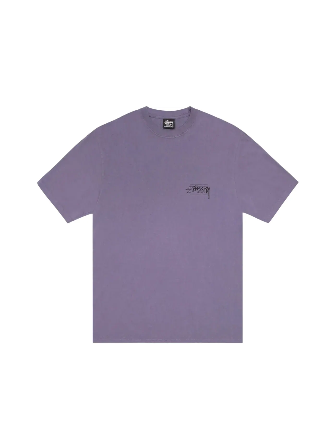 Мужская футболка с пигментным окрашиванием Stussy Modern Age Tee — изображение 2 из 2, фиолетовый