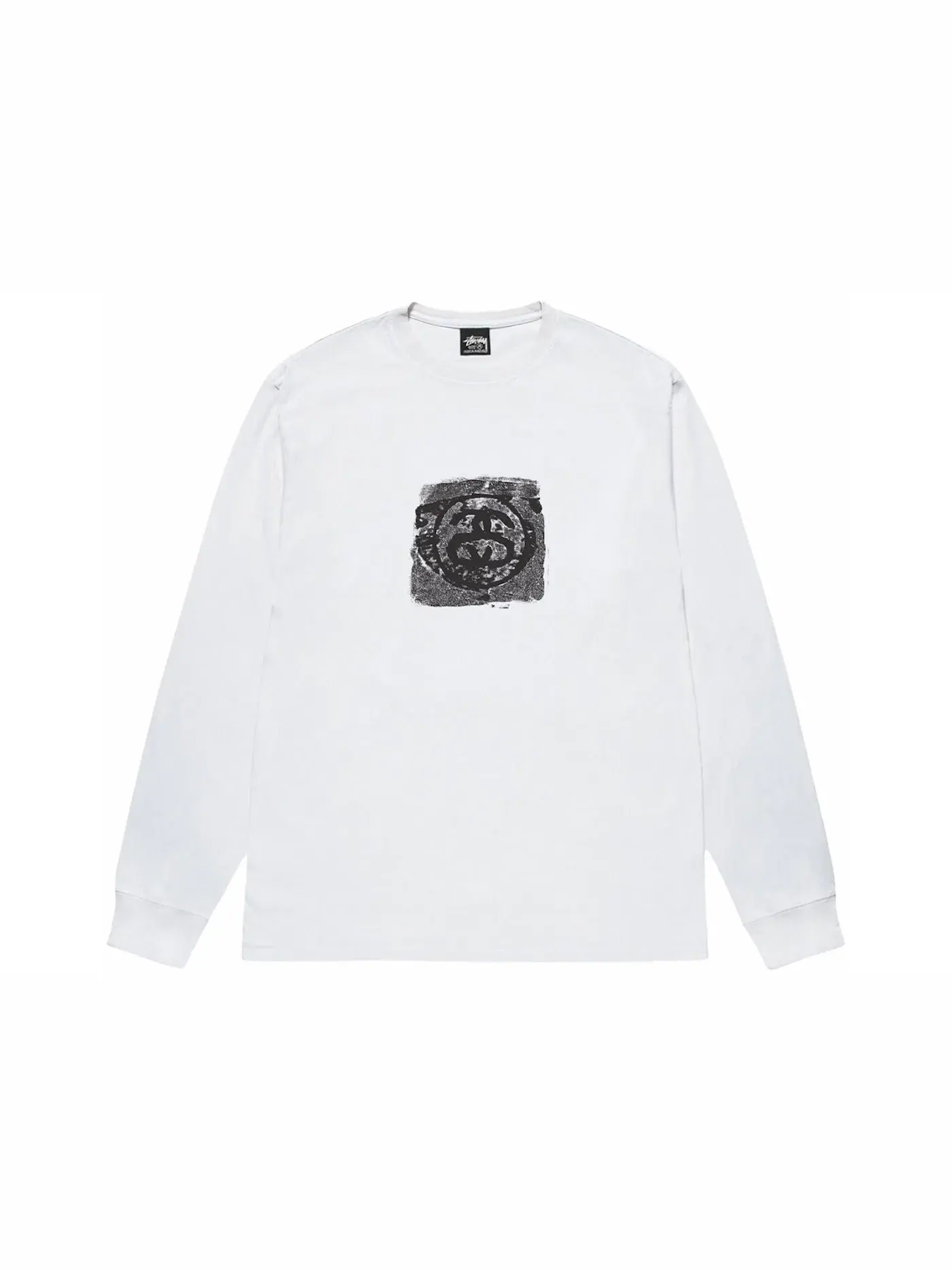 Мужская футболка с длинным рукавом Stussy Tee — изображение 2 из 2, белый
