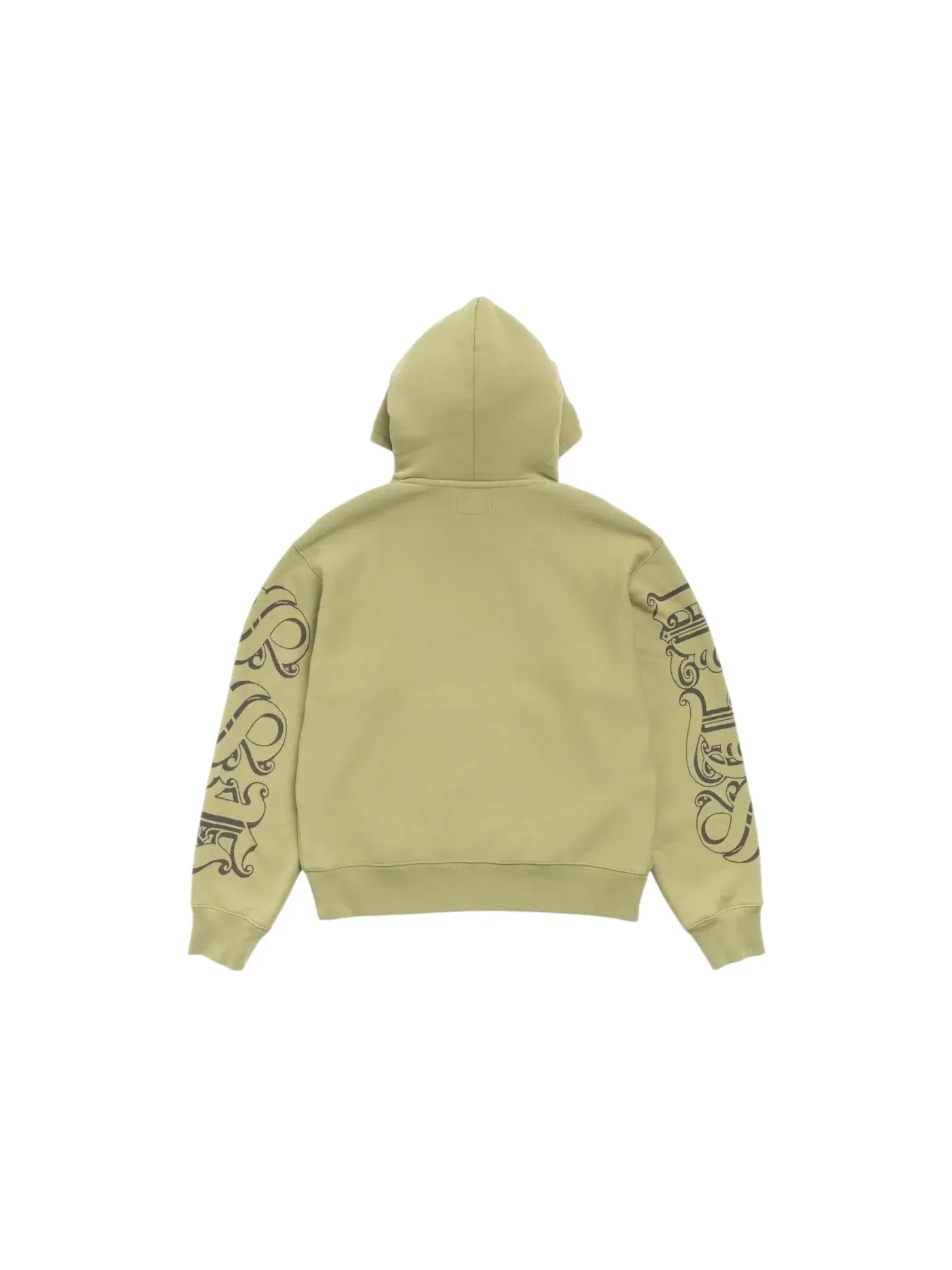 Мужской худи с принтом Motif Print Stussy — изображение 2 из 2, мох