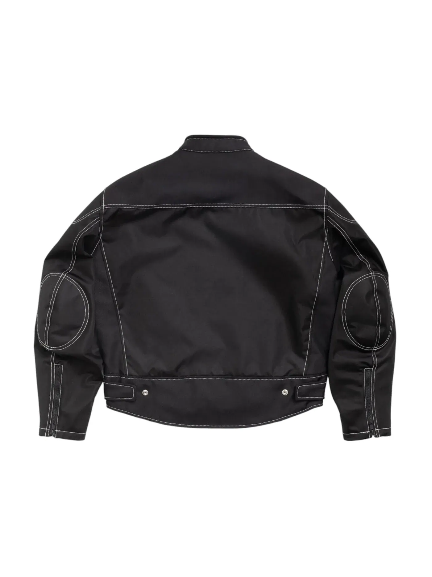Мужская куртка Moto Jacket Stussy — изображение 2 из 2, черный