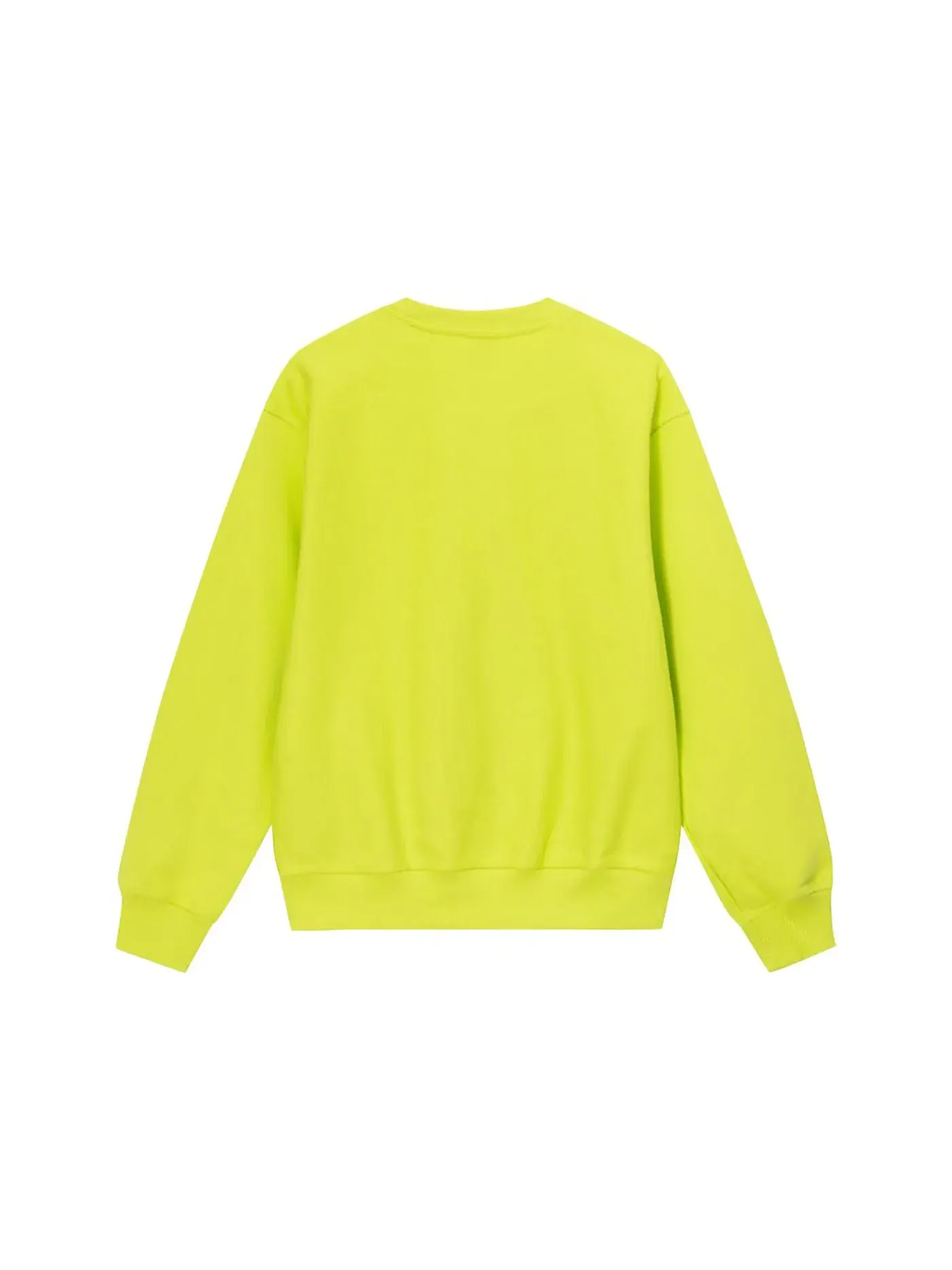 Мужской свитшот с круглым вырезом Crewneck Stussy, Keylime — изображение 2 из 2