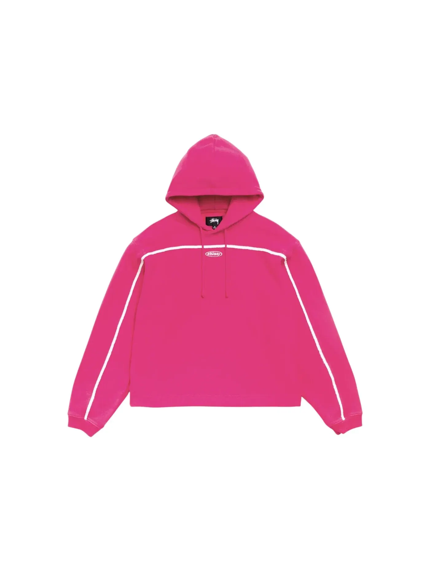 Мужской худи с капюшоном Stussy — изображение 1 из 2, розовый