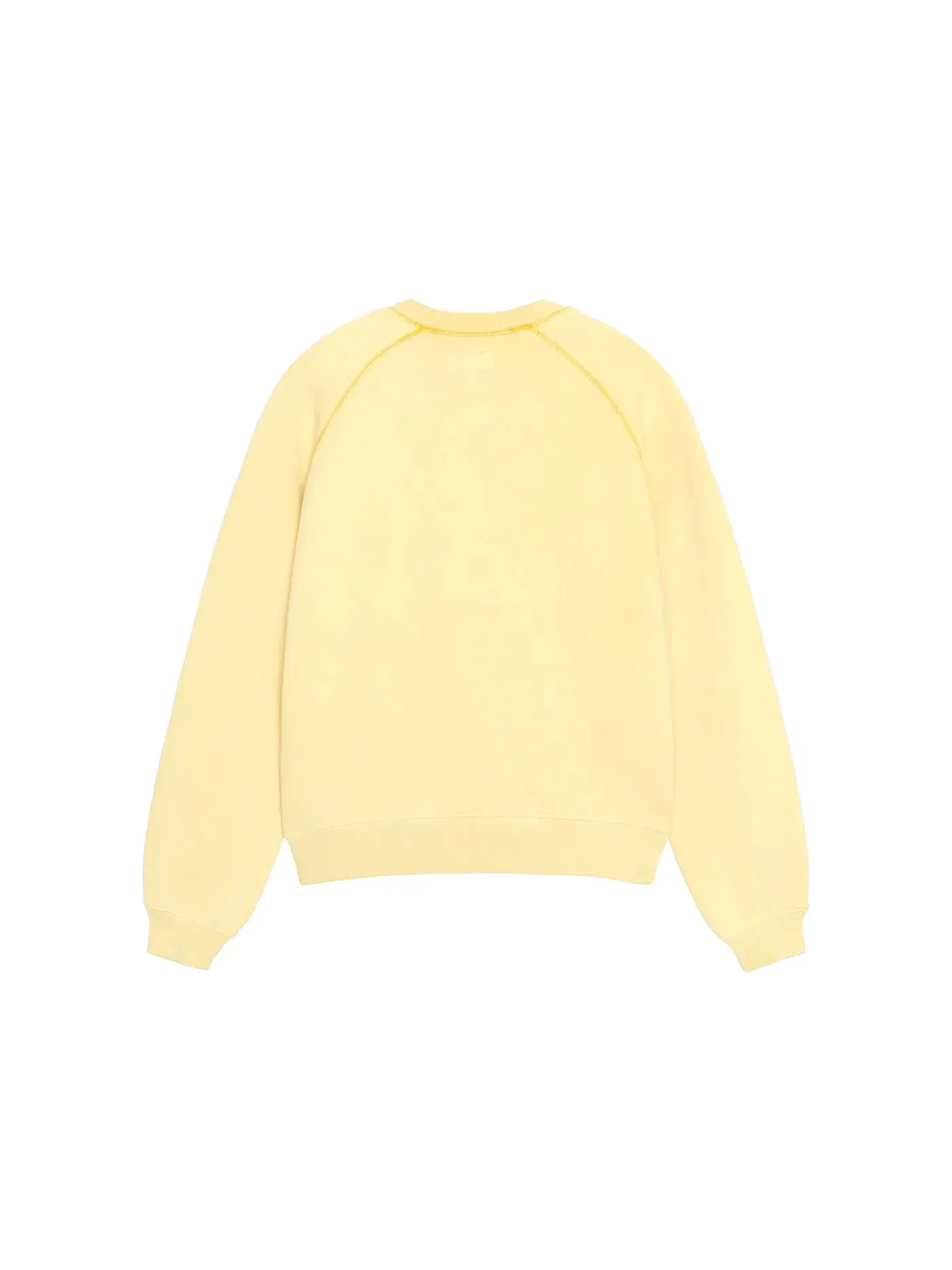 Мужской свитшот с рагланом Stussy Overlock Varsity Raglan Crew — изображение 2 из 2, желтый