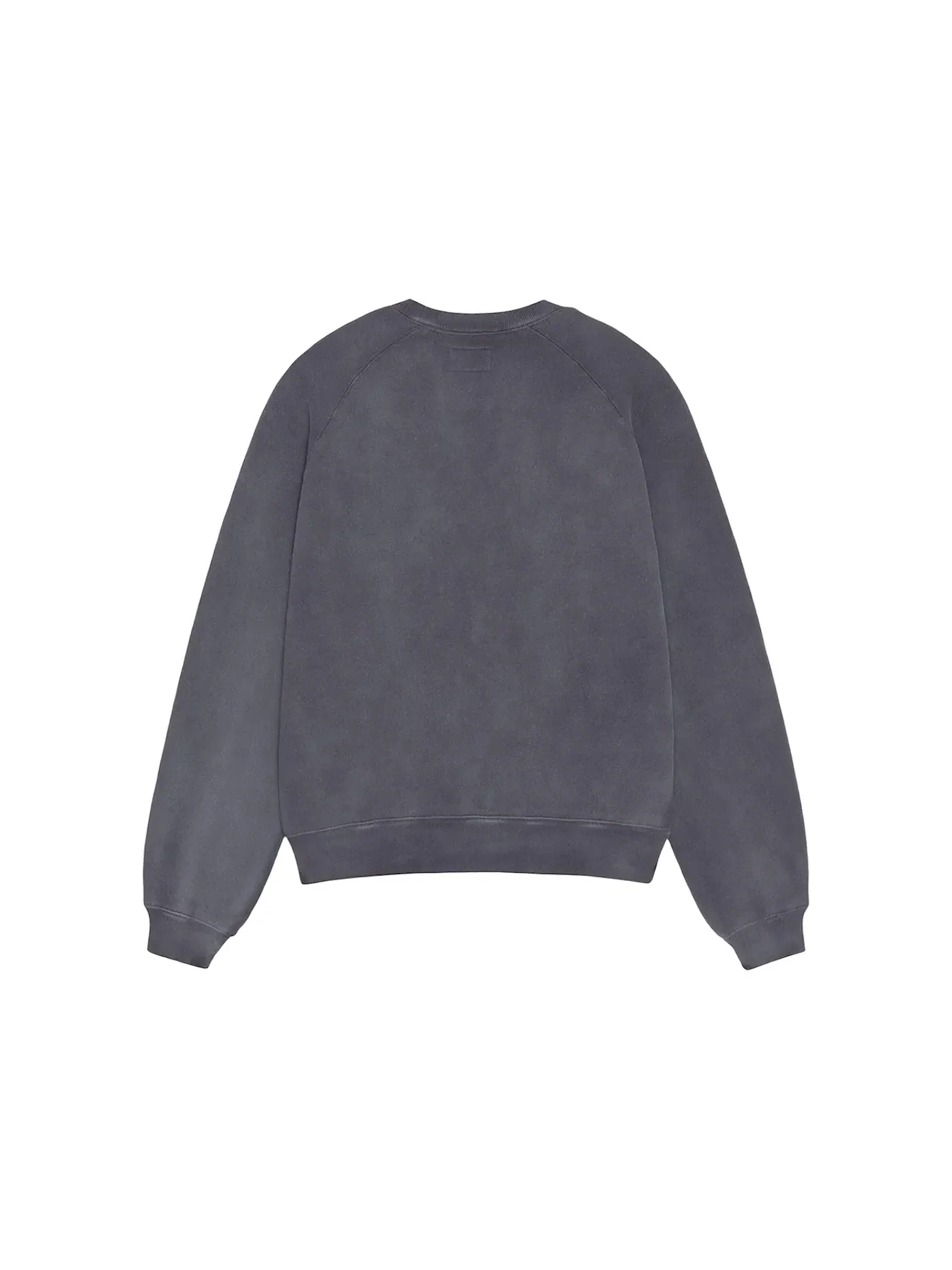 Мужской свитшот с длинным рукавом Crew Stussy — изображение 2 из 2, черный