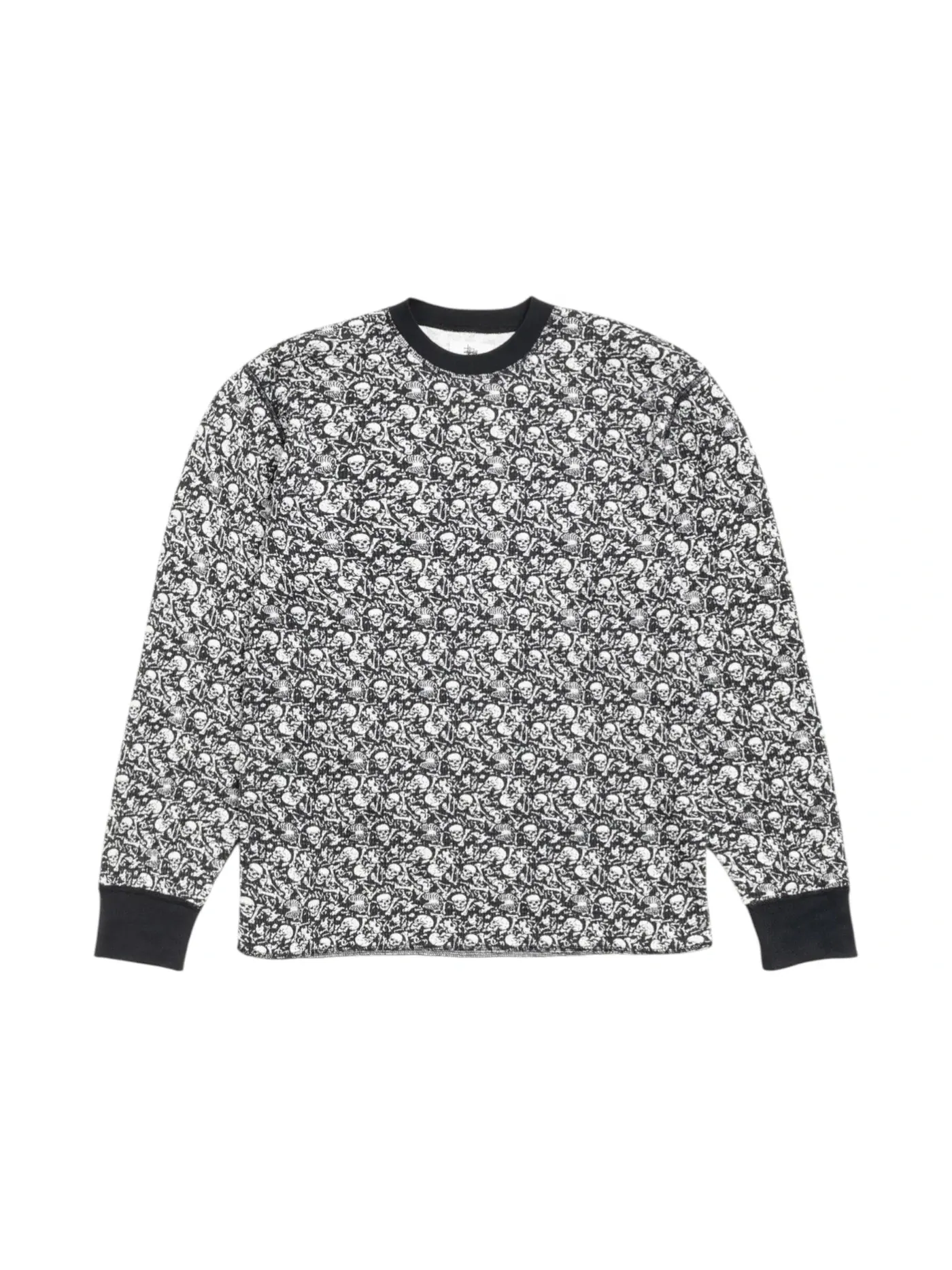 Мужской лонгслив с длинным рукавом Stussy Thermal, Bones — изображение 1 из 2
