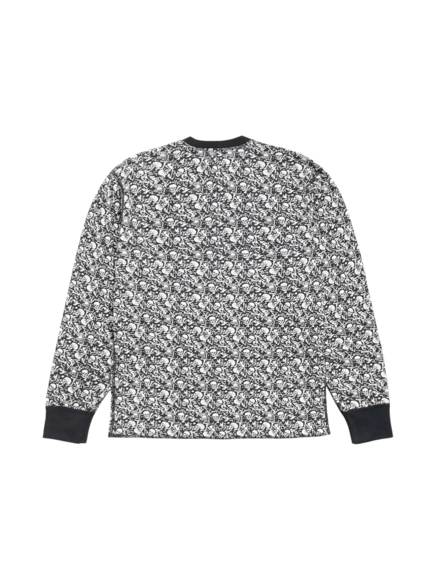 Мужской лонгслив с длинным рукавом Stussy Thermal, Bones — изображение 2 из 2