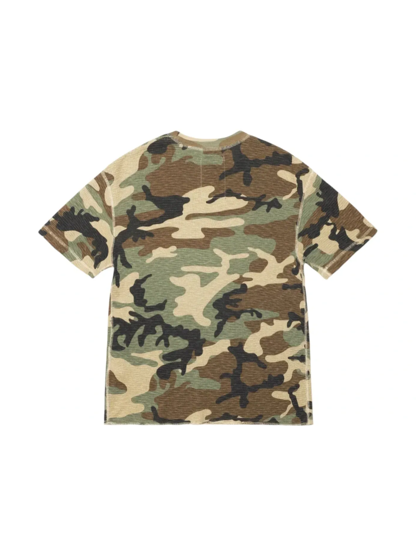 Мужская футболка с принтом Thermal Stussy — изображение 2 из 2, камуфляж