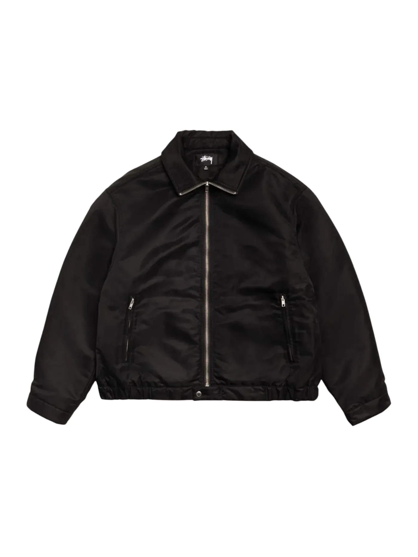Мужская куртка с начесом Stussy Jacket — изображение 1 из 1, черный
