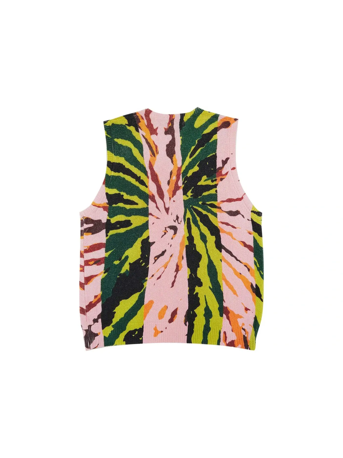 Мужской жилет с принтом Vest Stussy — изображение 2 из 2, розовый