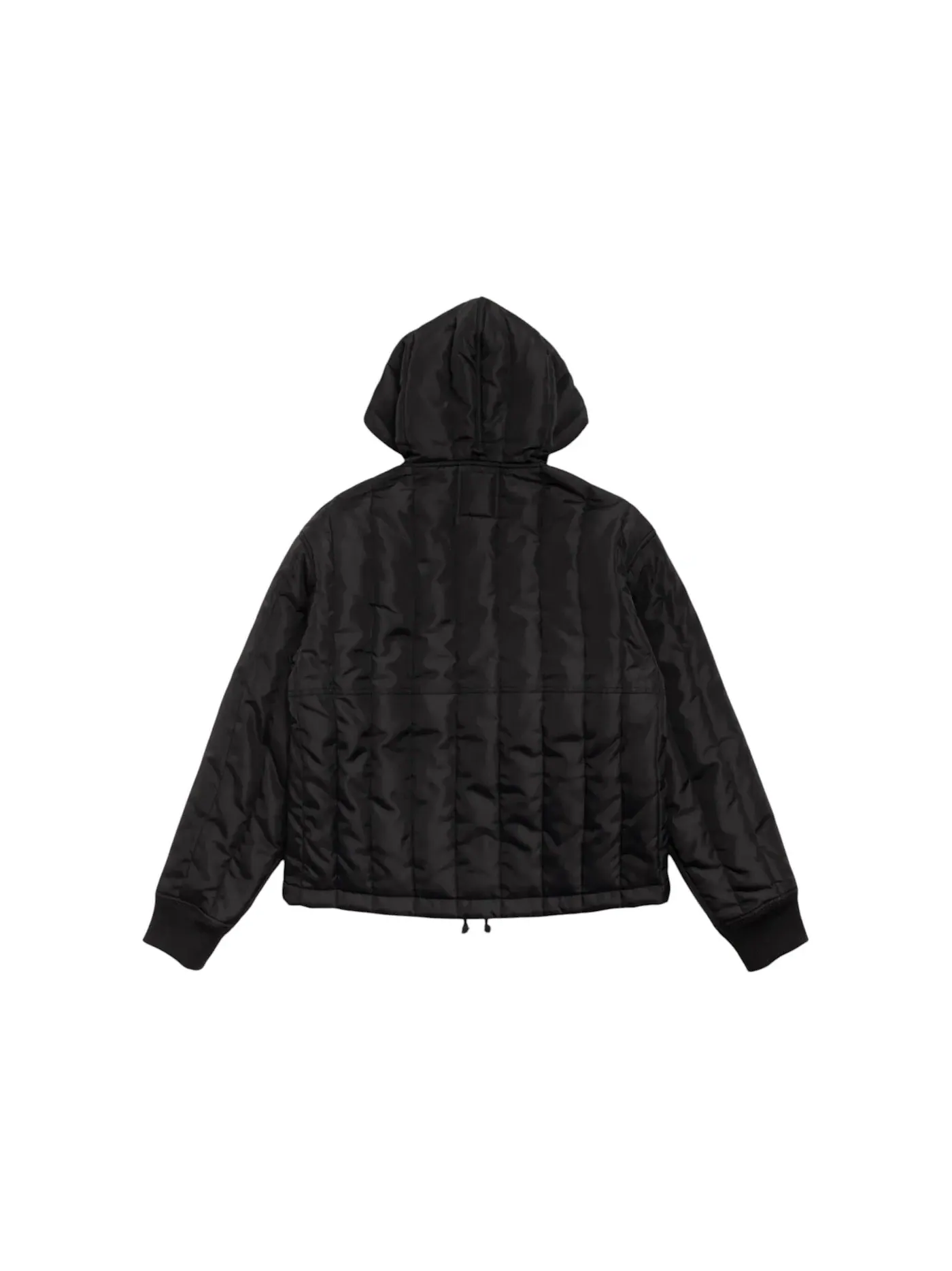 Мужская куртка стеганая нейлоновая Stussy Black — изображение 2 из 2