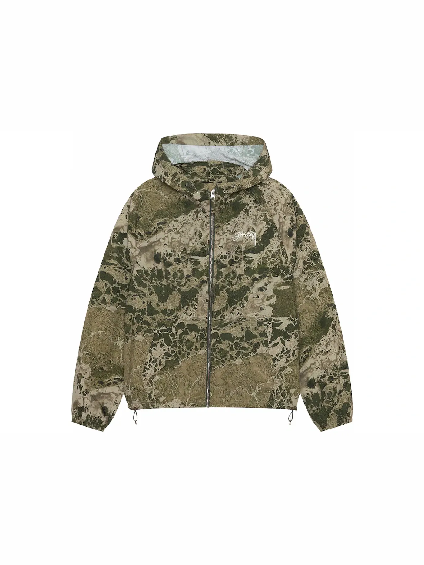 Мужская куртка с принтом Realtree Wav3 Stussy, Hillside — изображение 1 из 2