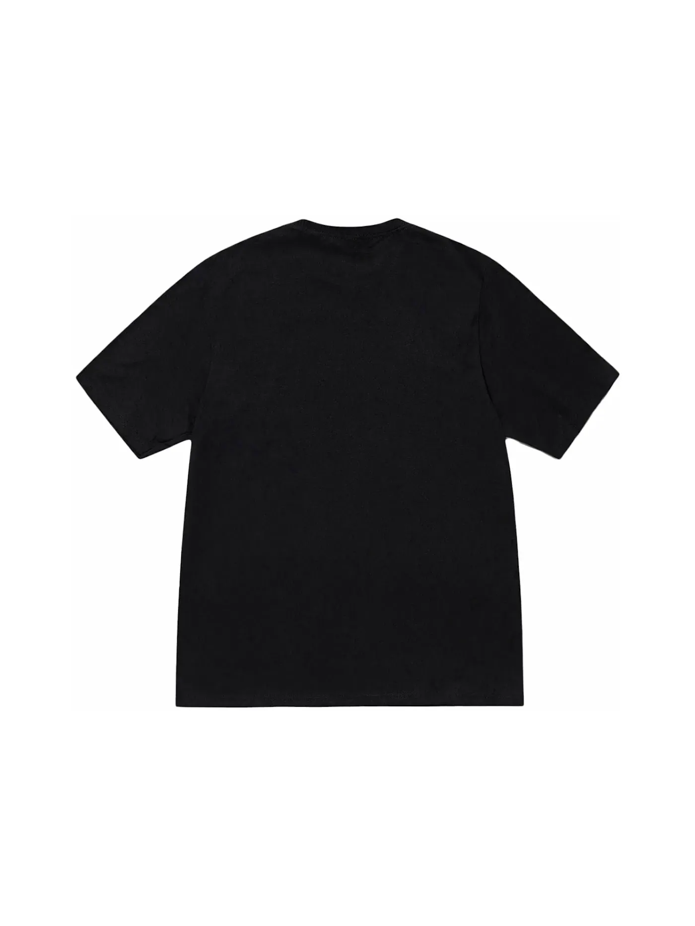 Мужская футболка с принтом Refracted Tee Stussy — изображение 2 из 2, черный