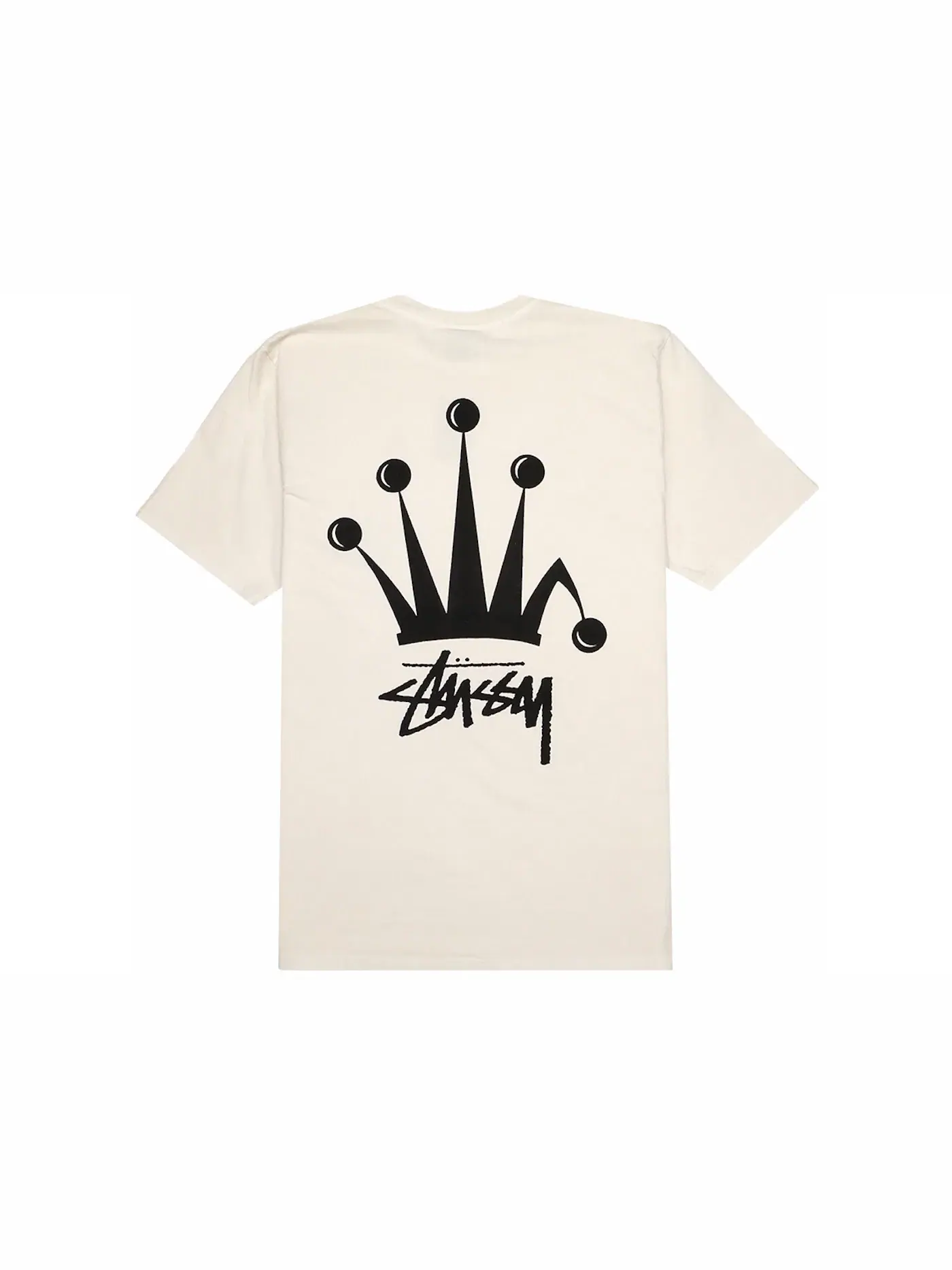 Мужская футболка с принтом Regal Crown Stussy — изображение 1 из 2, прозрачный